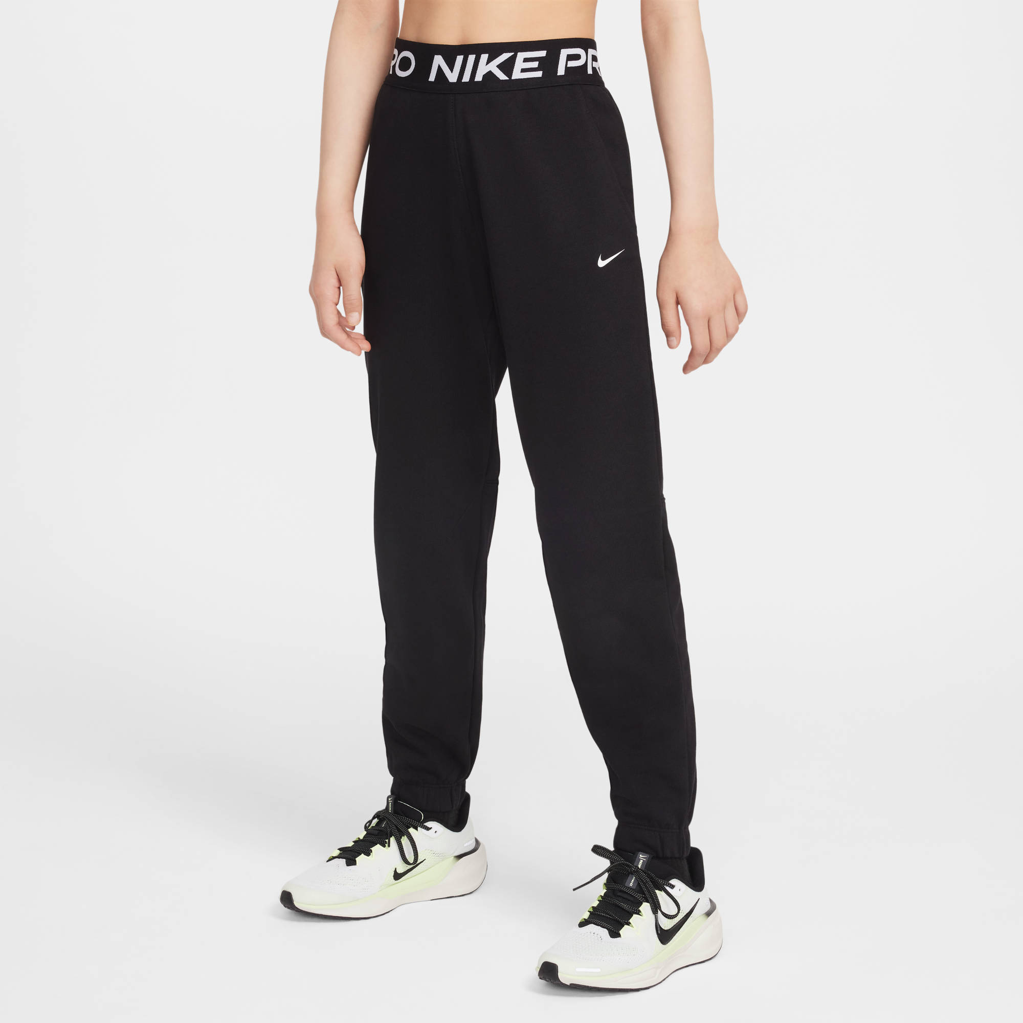 Nike Sporthose "G Np Df Flc Jggr" Sportlicher Stil, Für Jugendliche, Aus Baumwolle Und Polyester