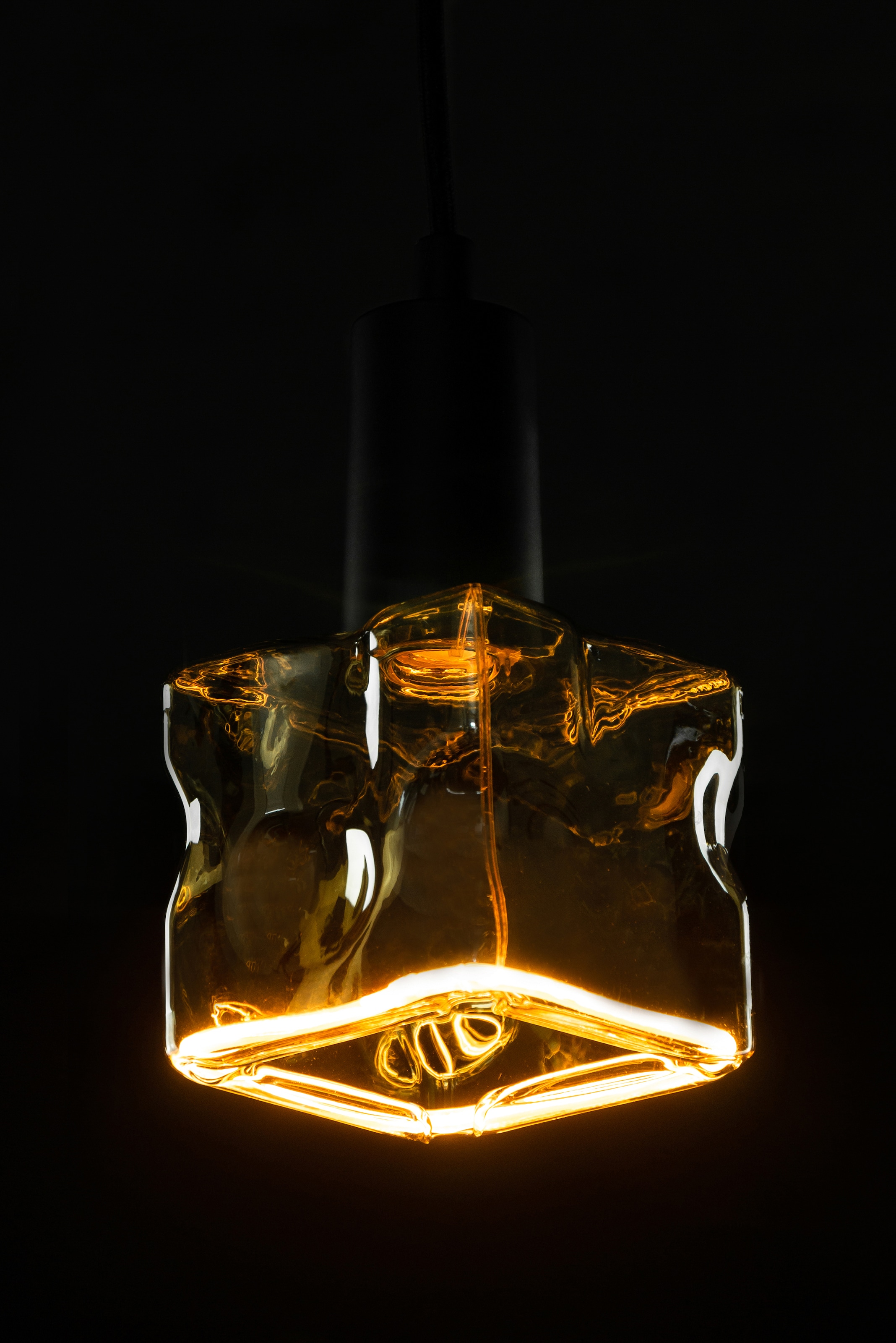 SEGULA LED-Leuchtmittel »LED Ice Cube smokey grau«, E27, Warmweiß, dimmbar, E27, Ice Cube smokey grau