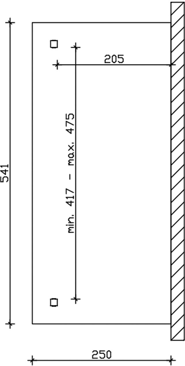 Skanholz Terrassendach »Ancona« Leimholz