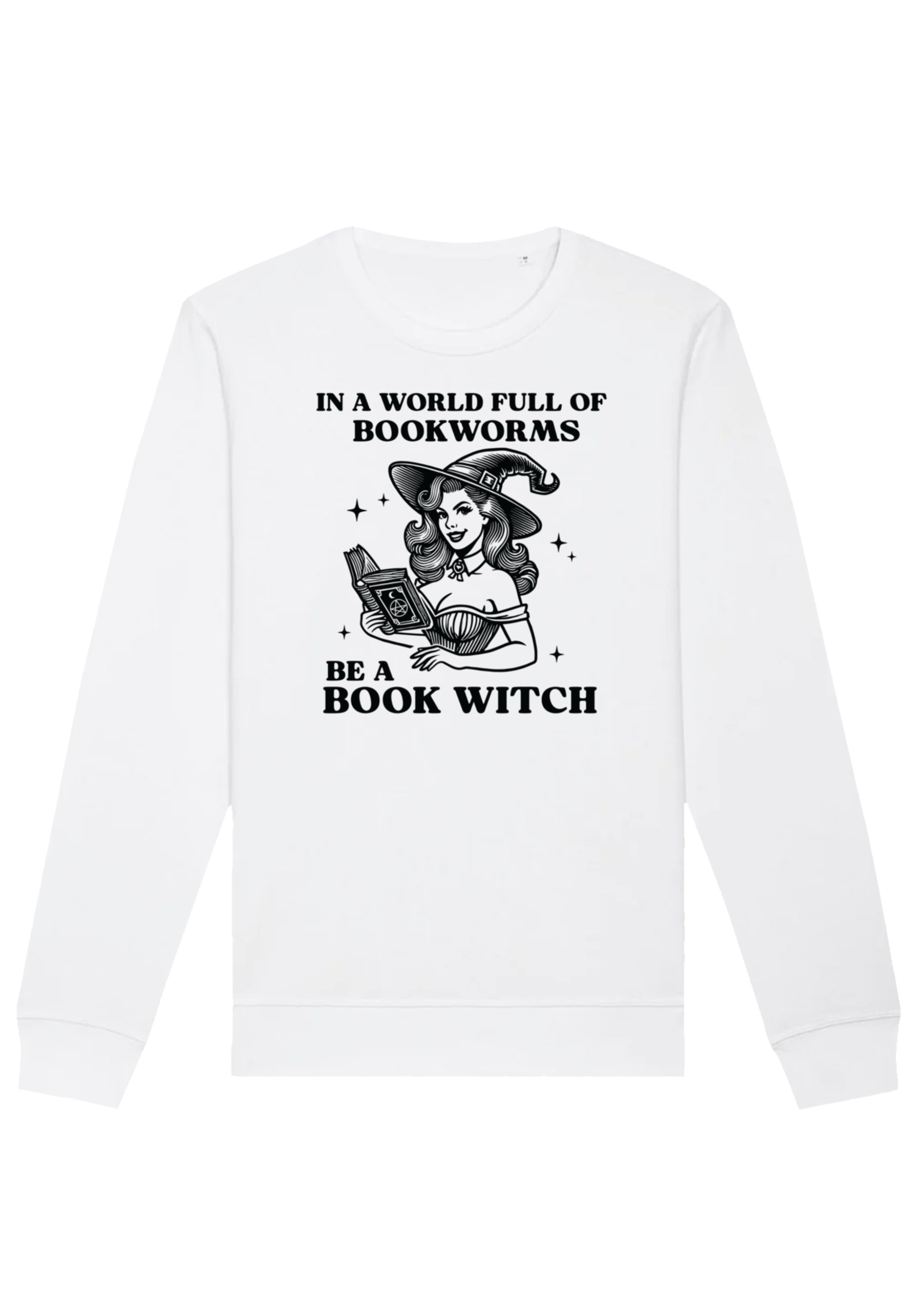 F4NT4STIC Sweatshirt "Halloween Witch be a book witch", Premium Qualität günstig online kaufen