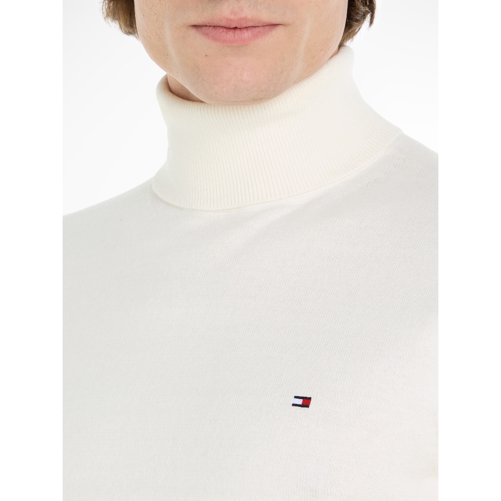 Tommy Hilfiger Rollkragenpullover »PIMA ORG CTN CASHMERE ROLL NECK«