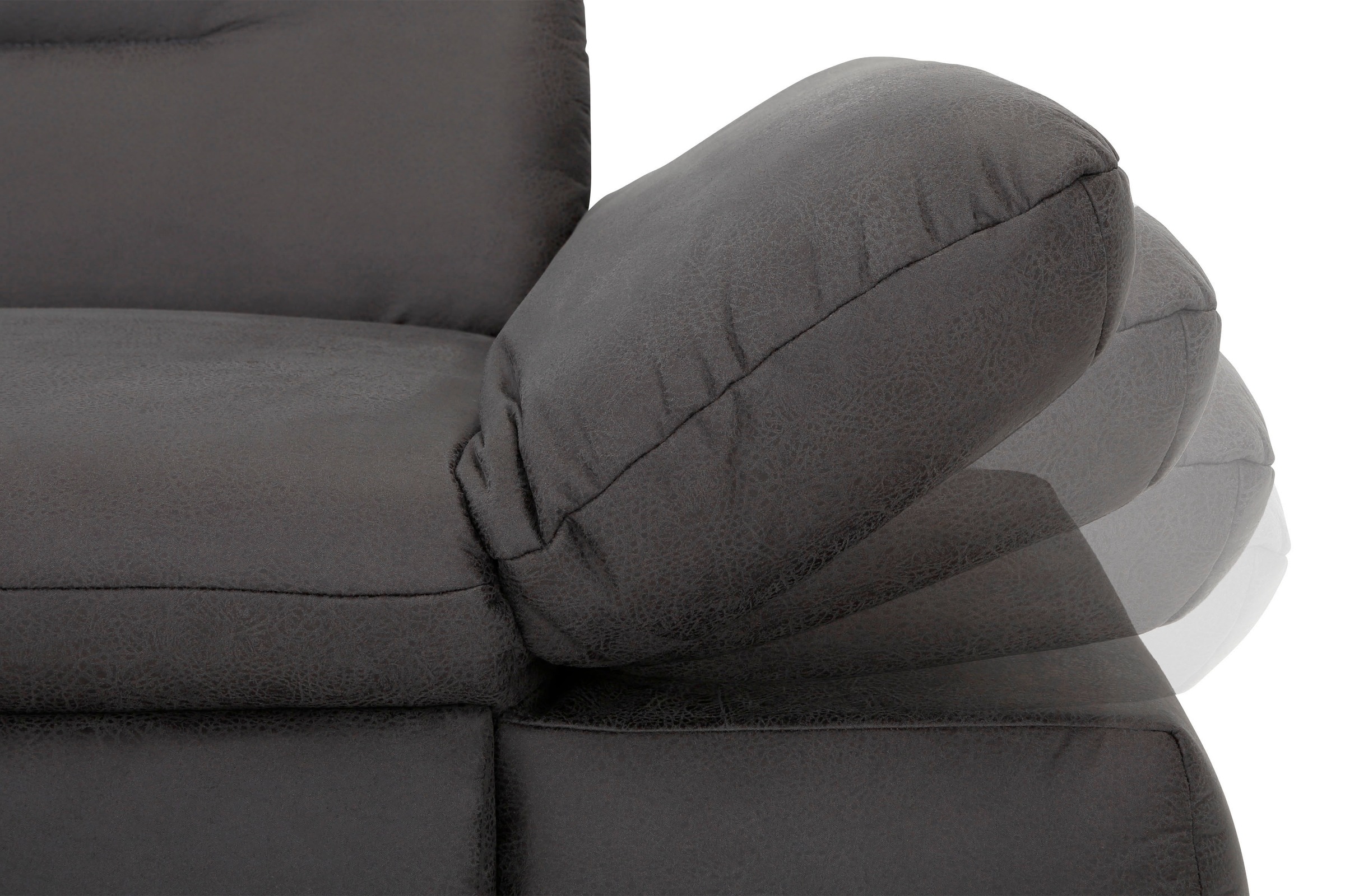 INOSIGN Ecksofa »Avesa L-Form«, Wahlweise mit Arm- und Bettfunktion, B/T/H: 275/211/80 cm