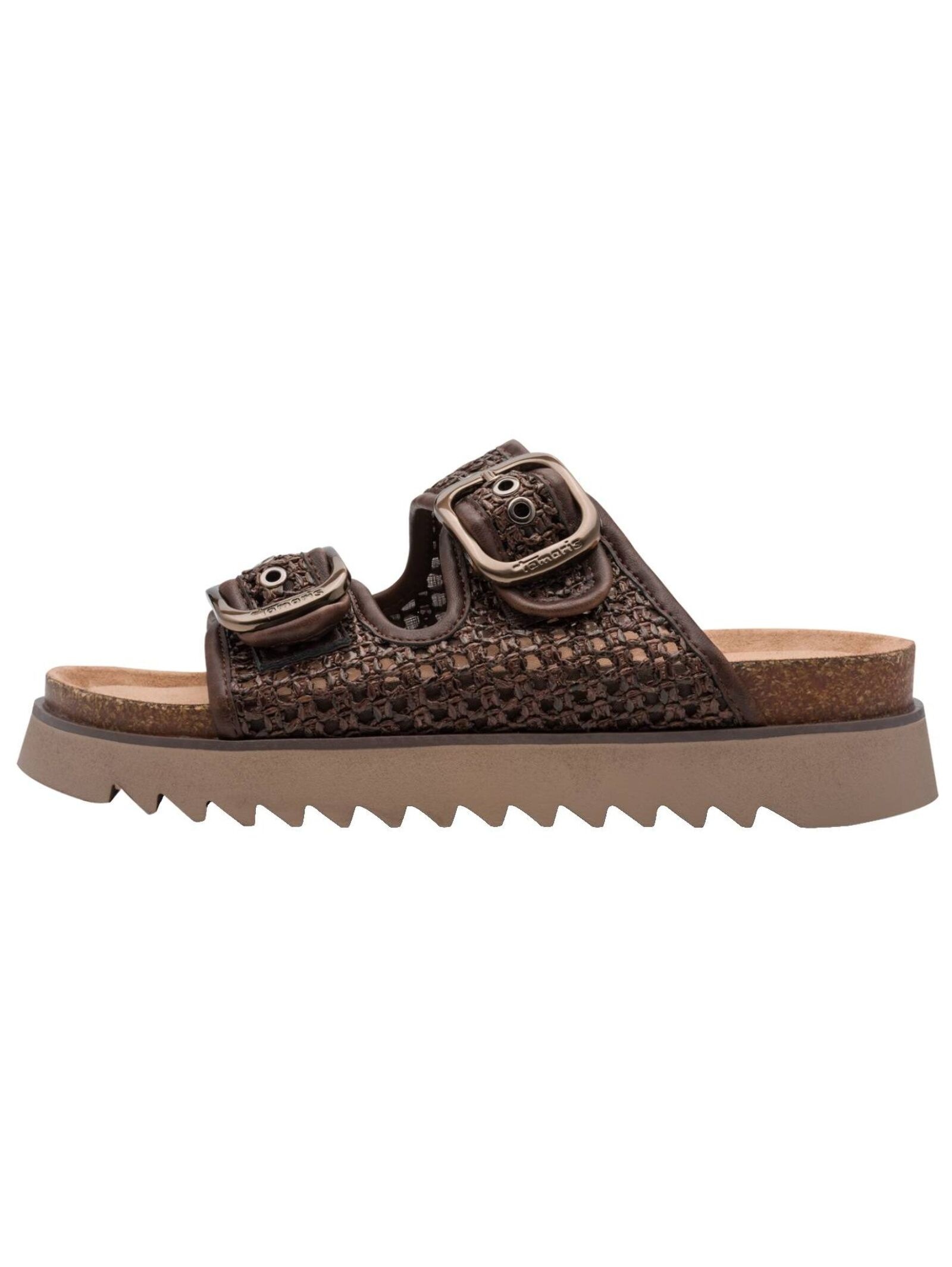 Tamaris Pantolette »Tamaris Pantoletten Lederimitat/Textil«