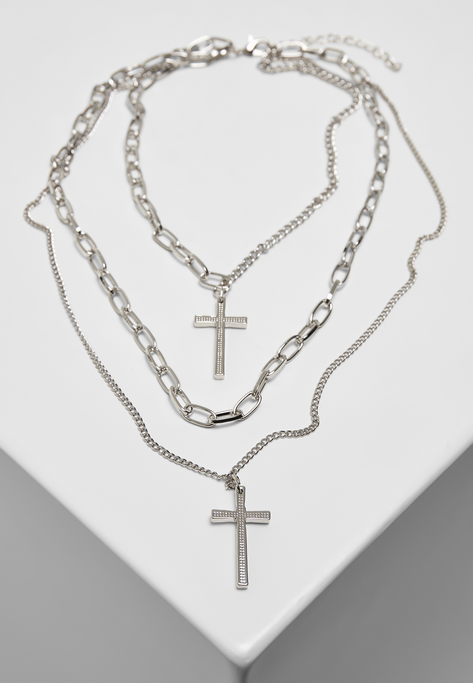 Cross Layering CLASSICS bestellen BAUR Necklace« | Edelstahlkette URBAN »Accessoires