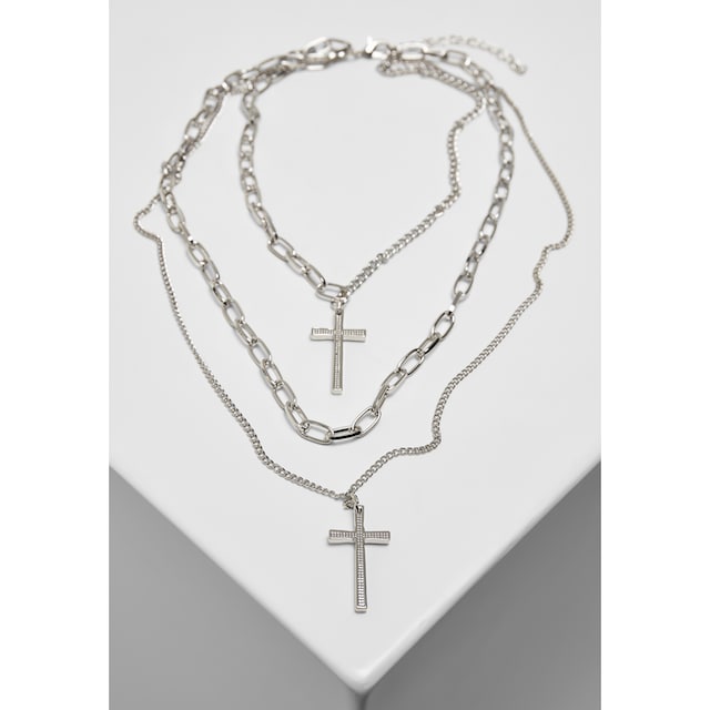 URBAN bestellen »Accessoires Necklace« BAUR CLASSICS | Cross Layering Edelstahlkette