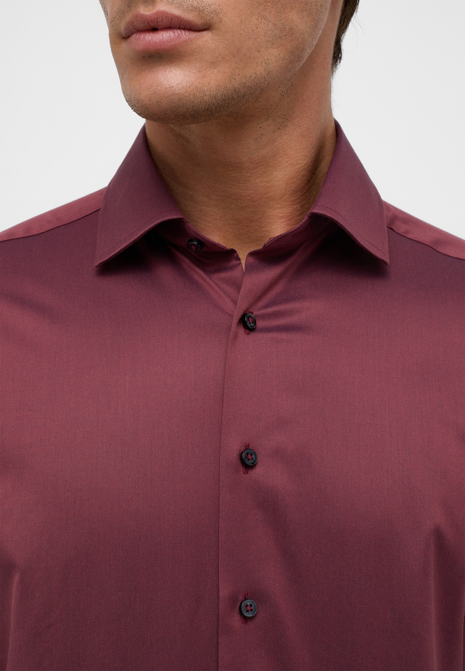 Eterna Langarmhemd »MODERN FIT«, NON IRON (bügelfrei)