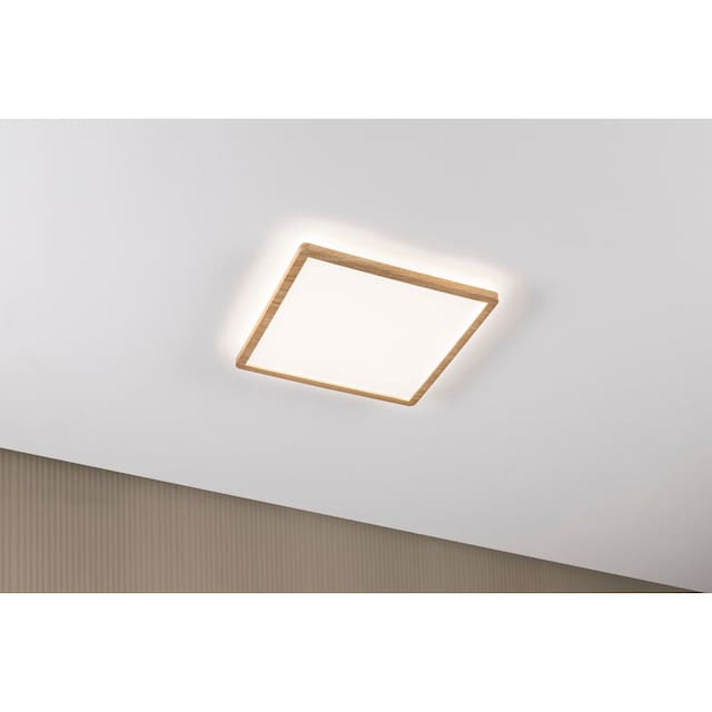 Paulmann LED Panel »Atria Shine 22W 4000K 293x293 Eiche Kunststoff IP44«, 1  flammig-flammig, Hintergrundbeleuchtung bestellen | BAUR