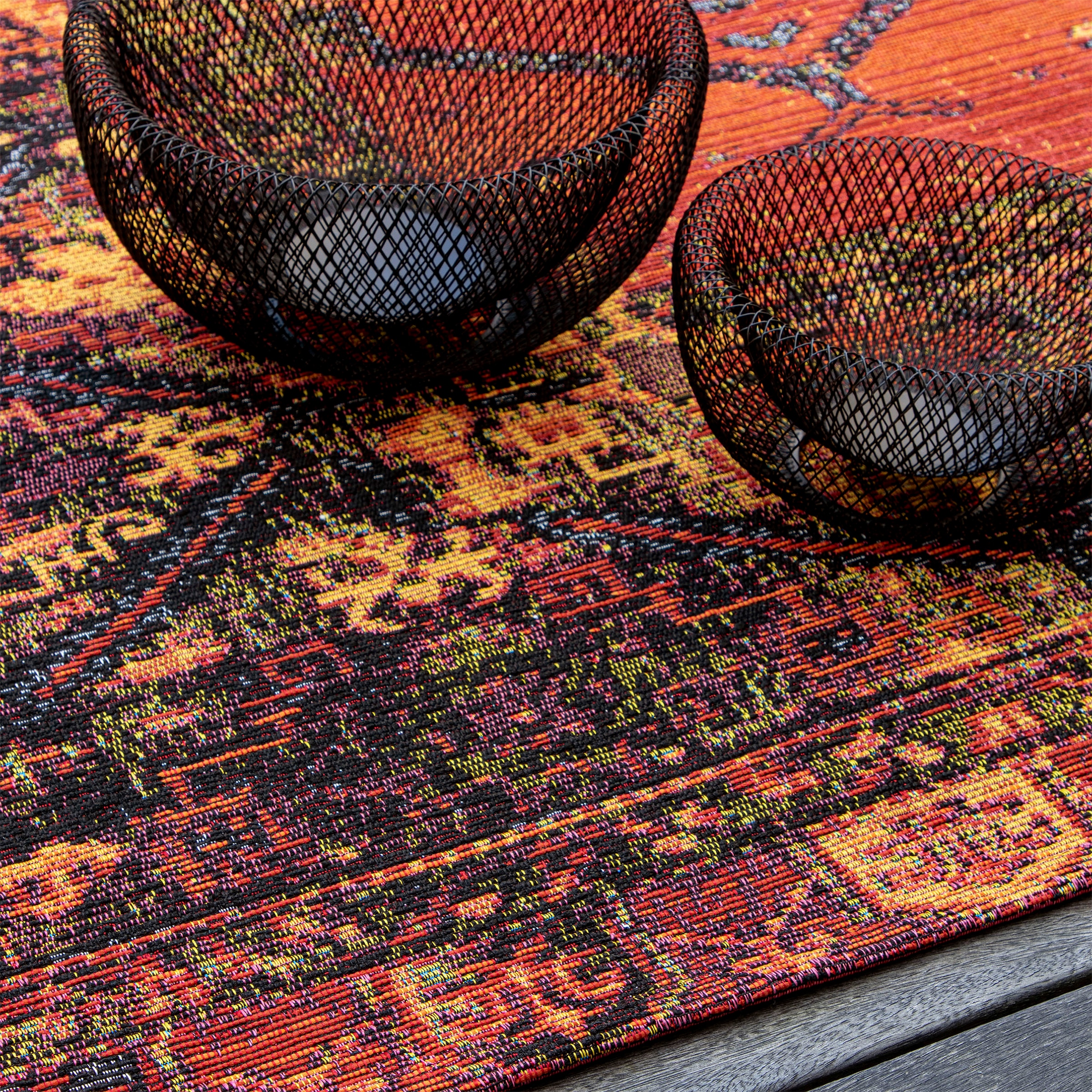 Obsession Teppich »My Gobelina 640«, rechteckig, Kurzflor, Orient-Optik, Jacquard-Webtechnik, In- und Outdoor geeignet