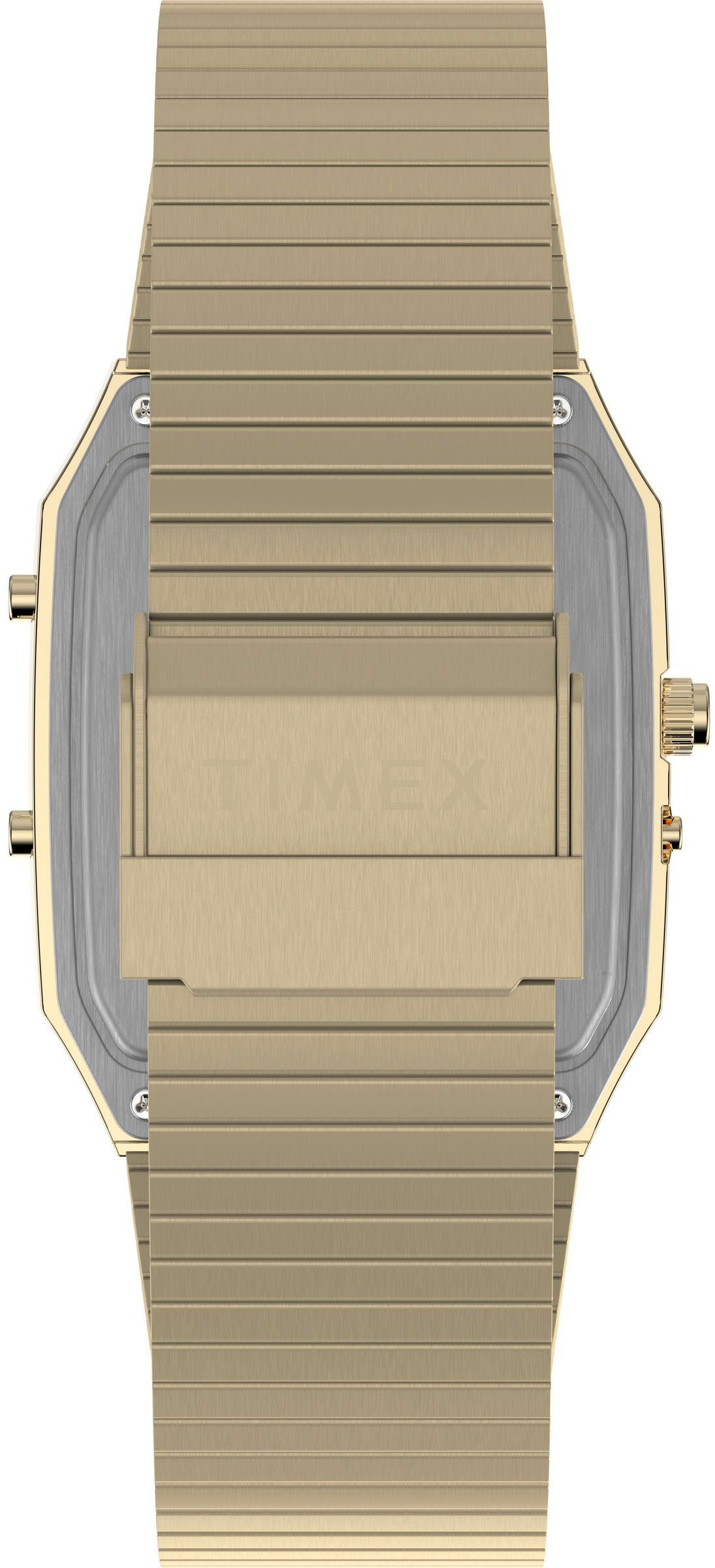 Timex Quarzuhr »REISSUE«, Armbanduhr, Herrenuhr, Damenuhr,digital,Edelstahlarmband