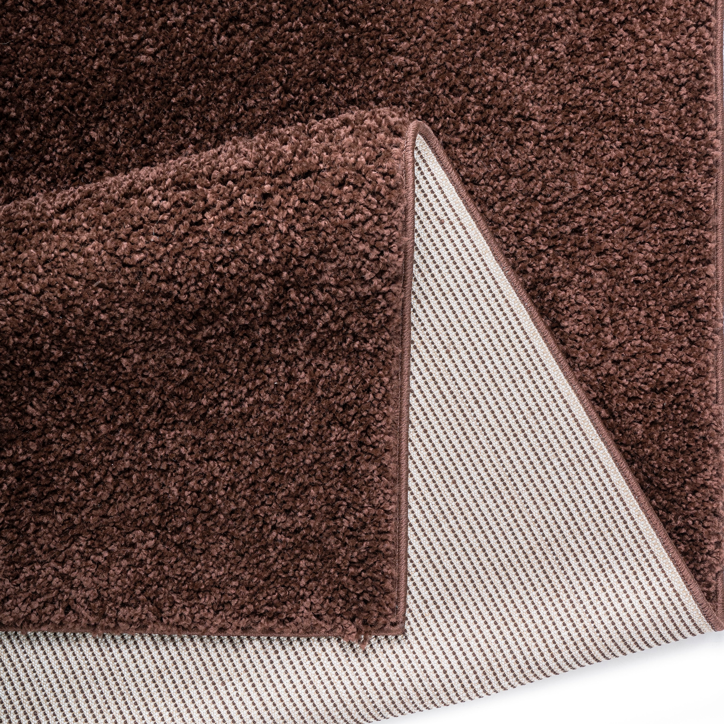 Bruno Banani Läufer »Shaggy Soft«, rechteckig, 30 mm Höhe, Läufer, Brücke, gewebt, Uni-Farben, besonders weich