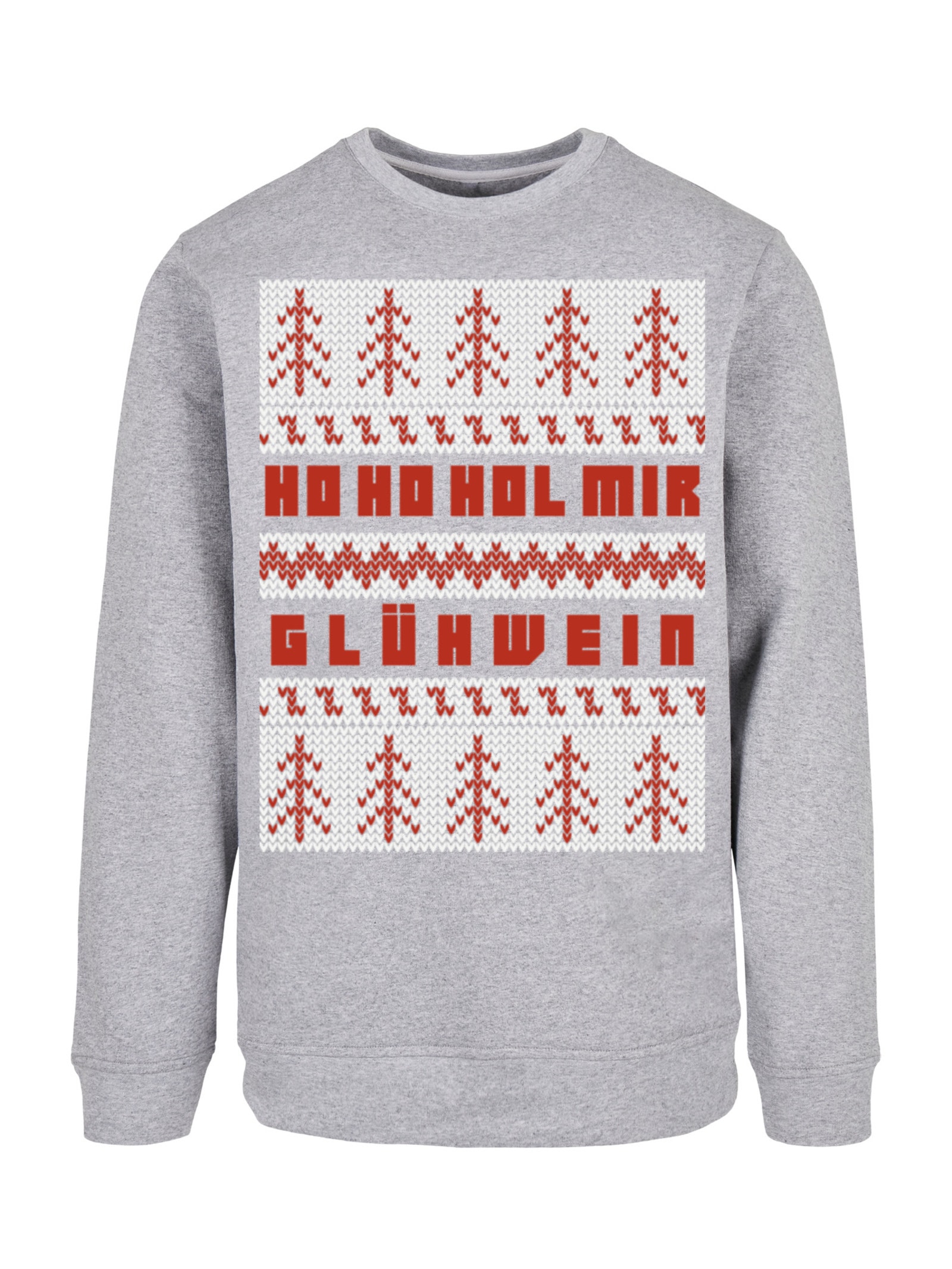 F4NT4STIC Kapuzenpullover »Ho Ho Hol mir Glühwein Weihnachten«, Print