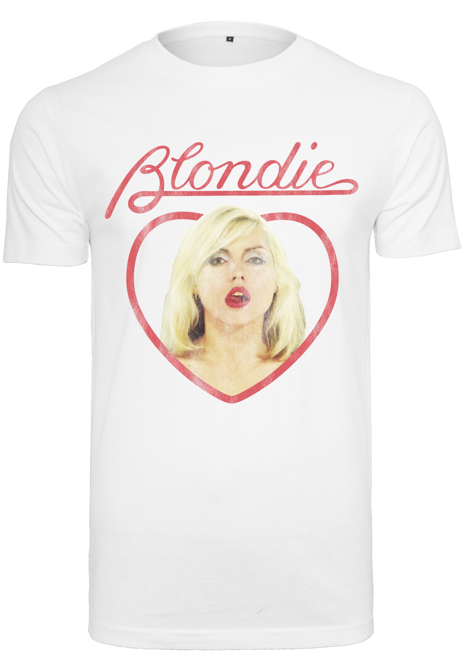 Merchcode T-Shirt "Merchcode Blondie Heart of Glass Tee" 1 Stk. günstig online kaufen