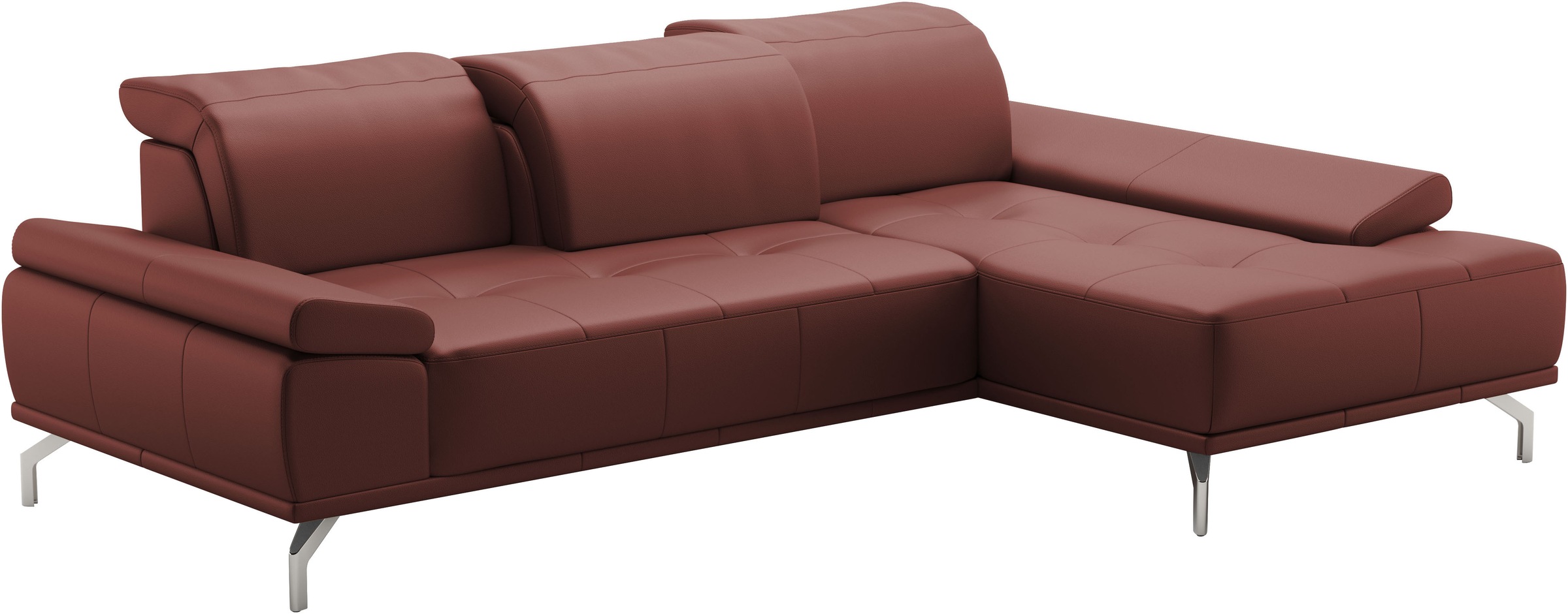 Places of Style Ecksofa »Caluna«, Inkl.Sitztiefenverstellung