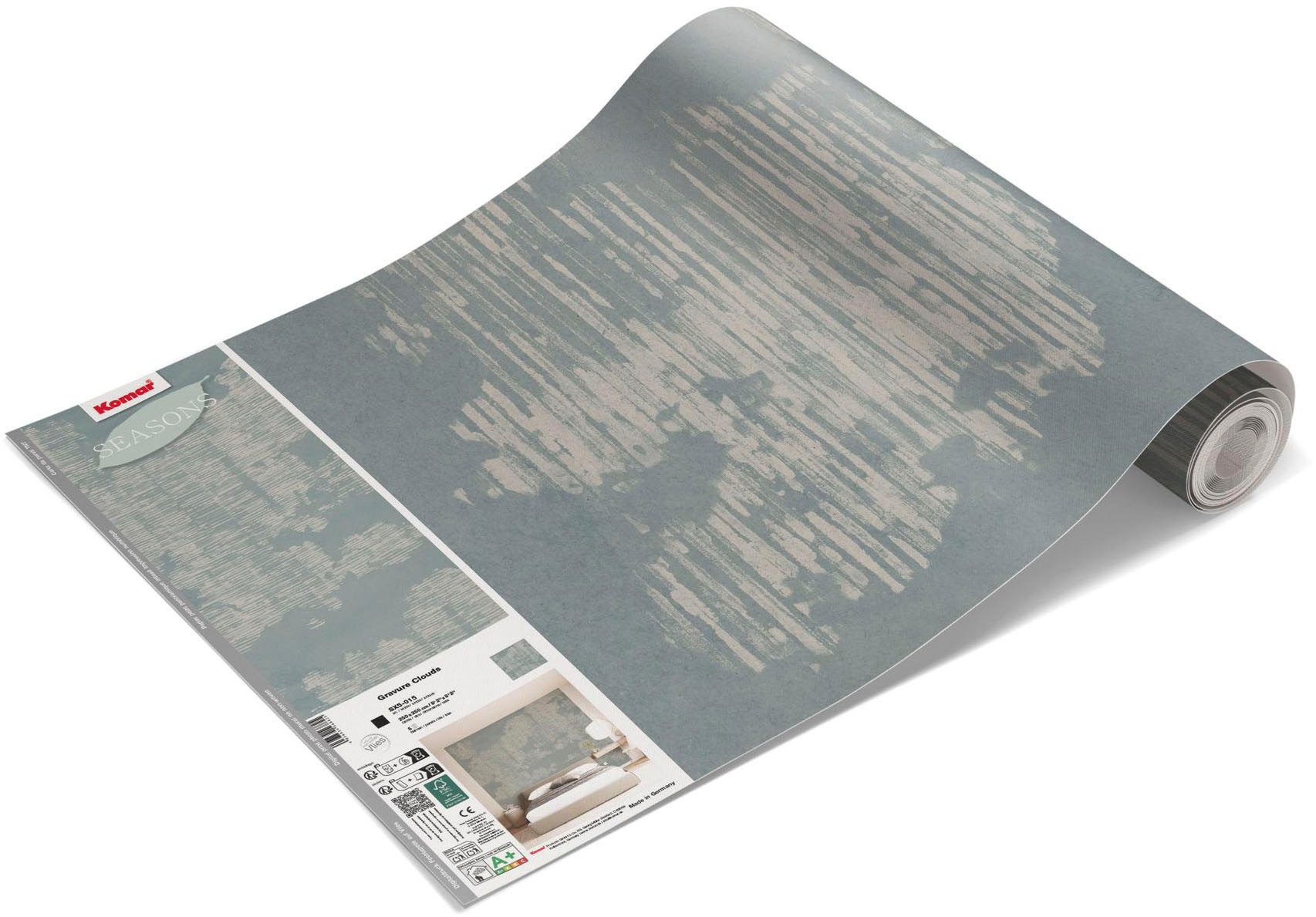 Komar Fototapete »Vlies Fototapete - Cravure Clouds - Größe 250 x 250 cm« Motiv | bedruckt glatt