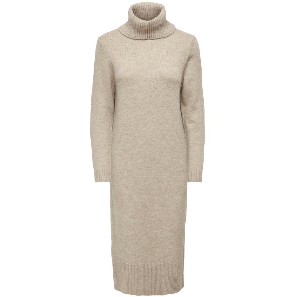 ONLY Strickkleid »ONLBRANDIE L/S ROLL NECK DRESS«