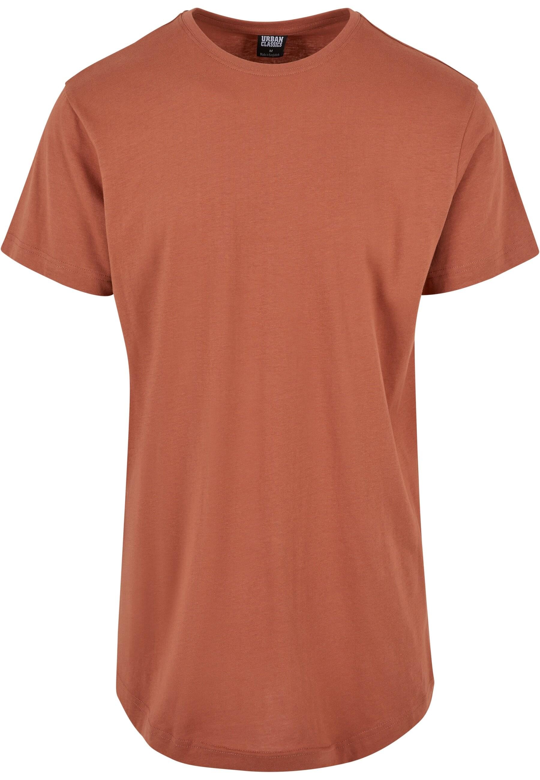 URBAN CLASSICS Kurzarmshirt "Urban Classics Herren Shaped Long Tee" 1 Stk. günstig online kaufen