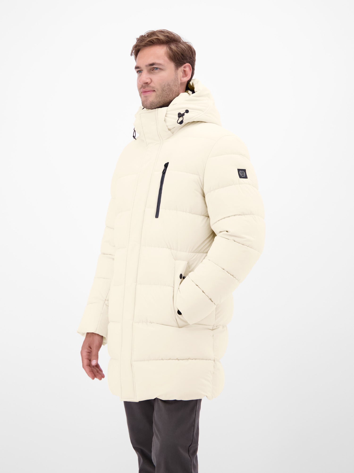 LERROS Steppjacke »LERROS Warme Steppjacke für Herren«, mit Kapuze, Wasser- und windabweisend, atmungsaktiv