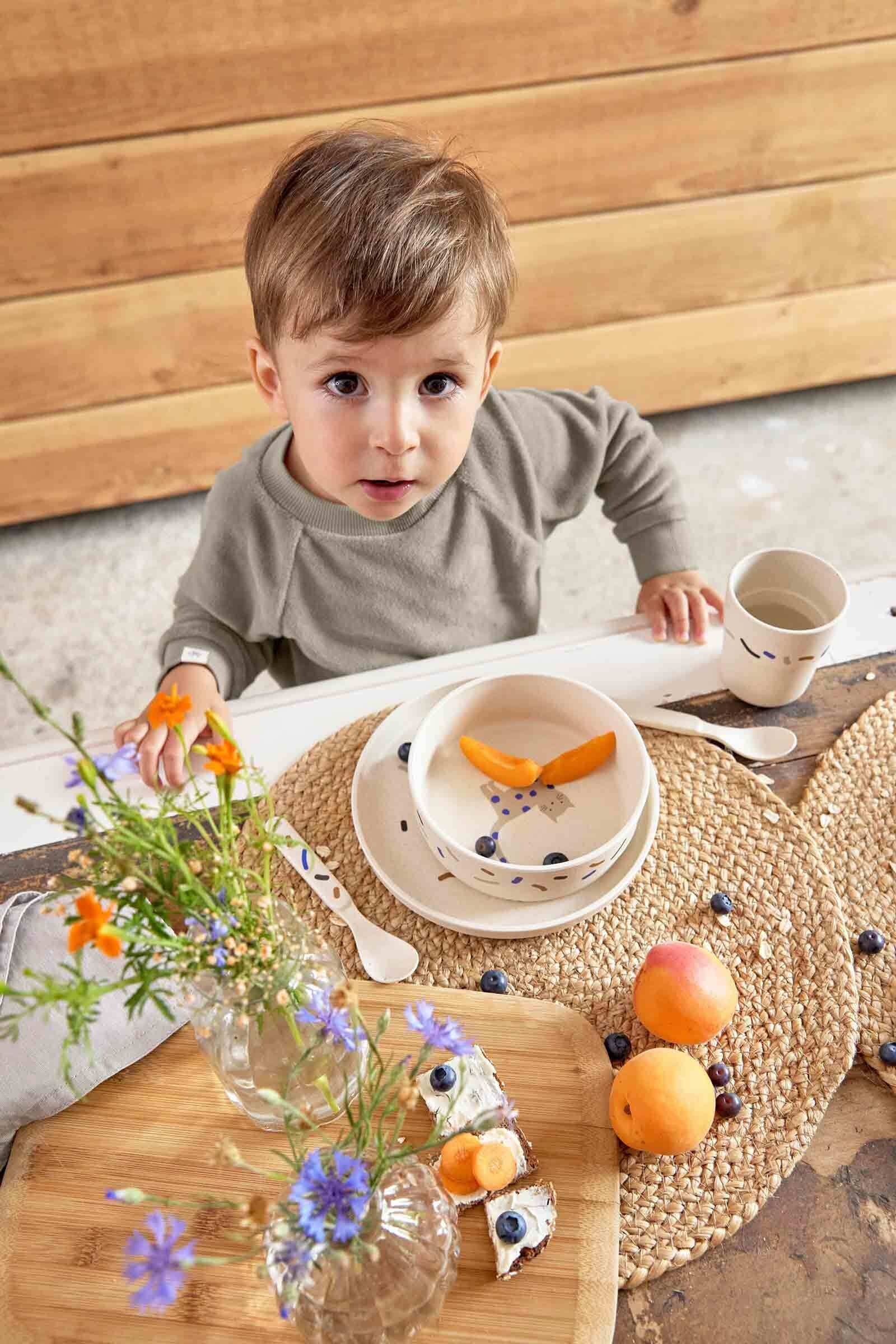 LÄSSIG Kindergeschirr-Set »Kinder-Geschirr-Set 4er Set«