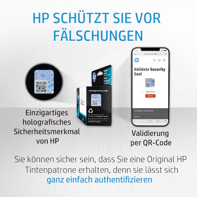 HP Nachfülltinte »305 2er-Pack Cyan/Magenta/Gelb/Schwarz«, für HP, (Packung),  Instant Ink | BAUR