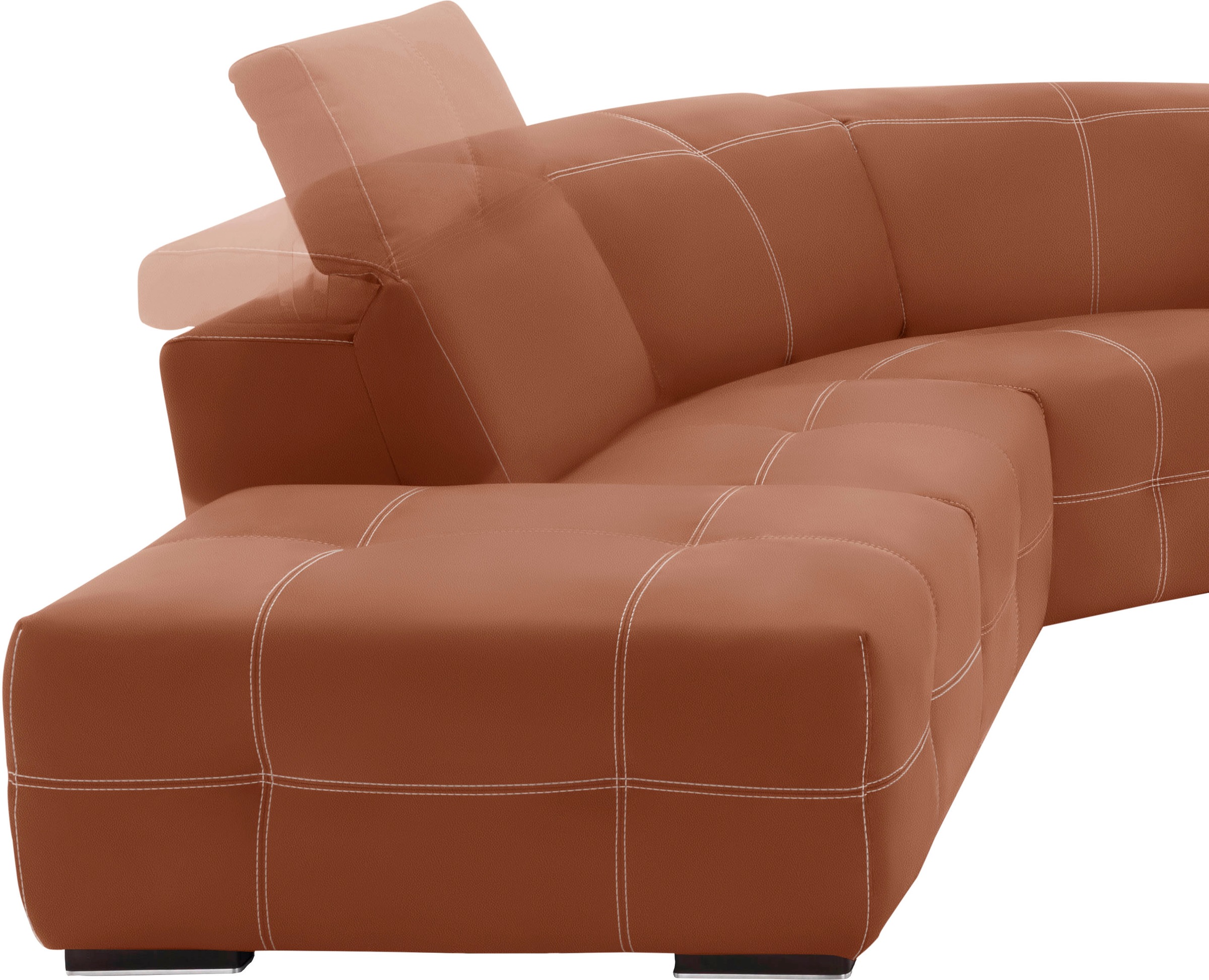 Egoitaliano Ecksofa "Sauvanne", wahlweise mit elektrischer Relaxfunktion, K günstig online kaufen