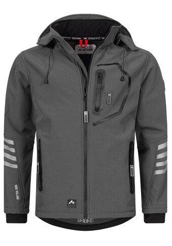 Arctic Seven Softshelljacke »ASColori« Outdoorjacke...