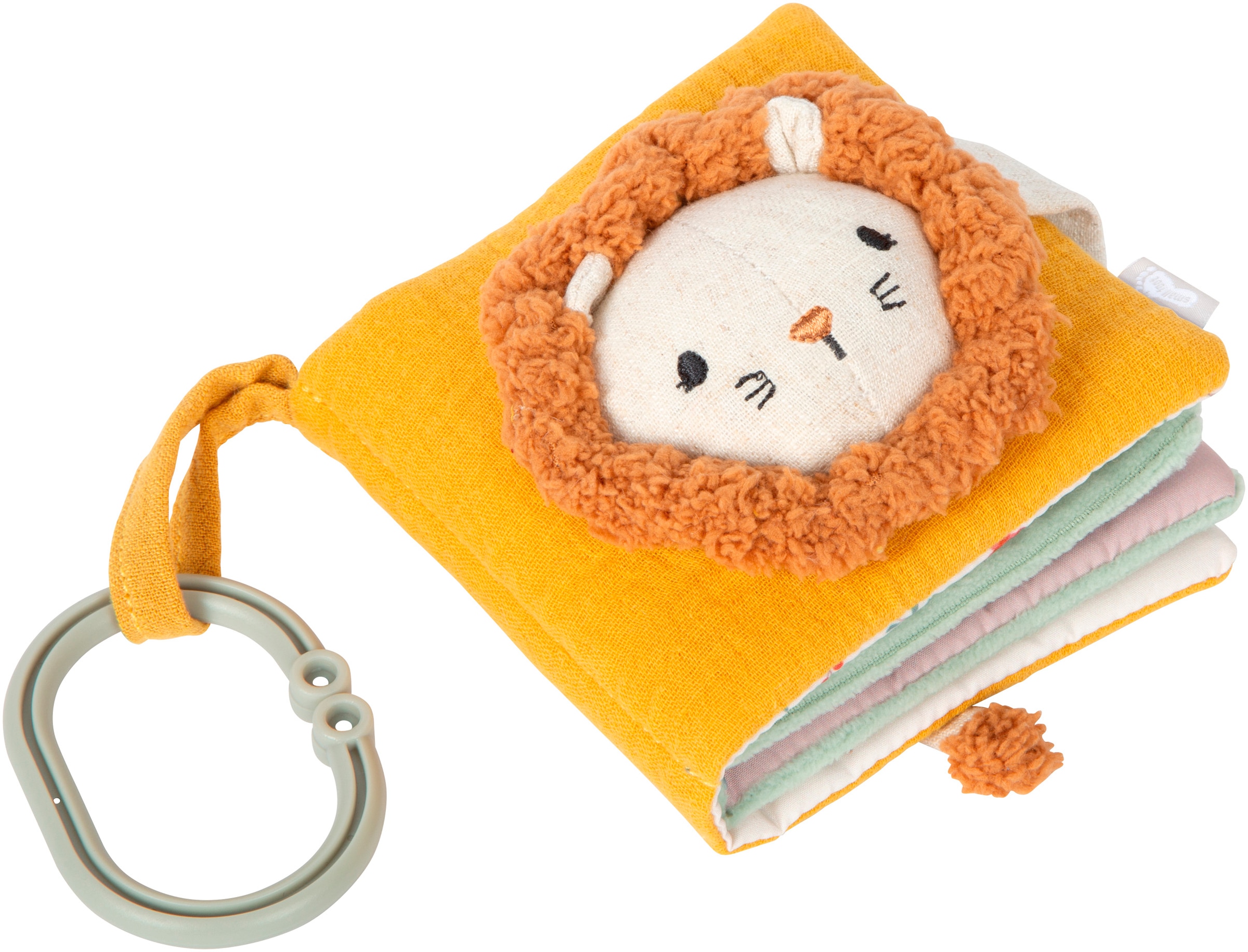 Small Foot Greifspielzeug »Little Lion Hängefigur und Fühlbuch«