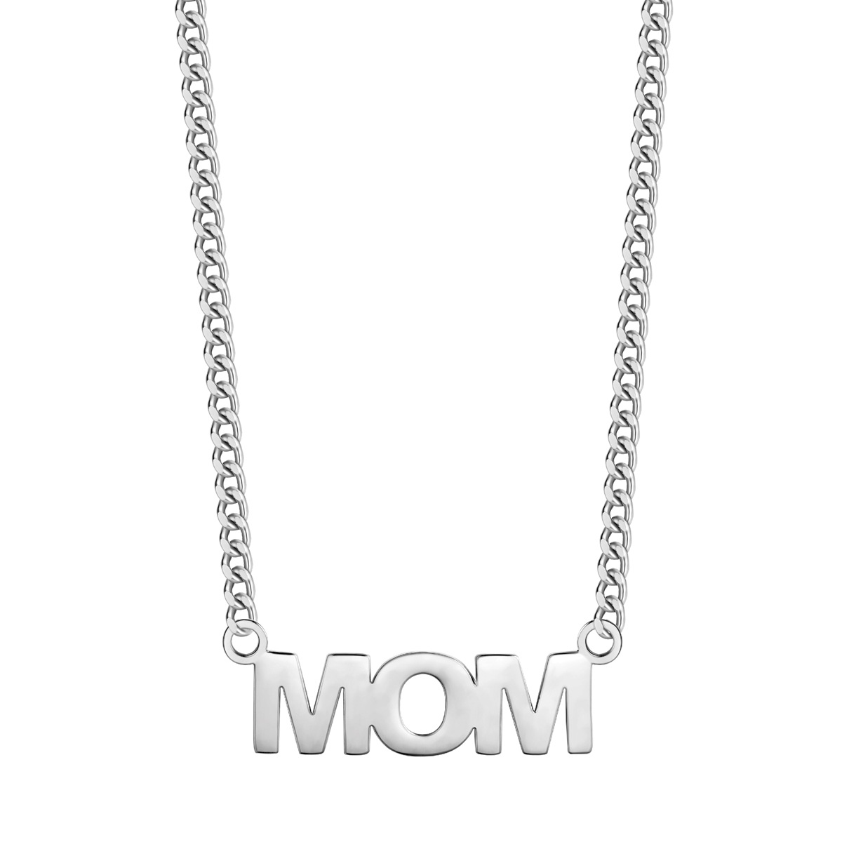 EASTSIDE Damen Panzerkette "ES2006", 40,0cm Basiskette + 5,0cm Verlängerung, Edelstahlsilber, Edelstahl, Halsketten