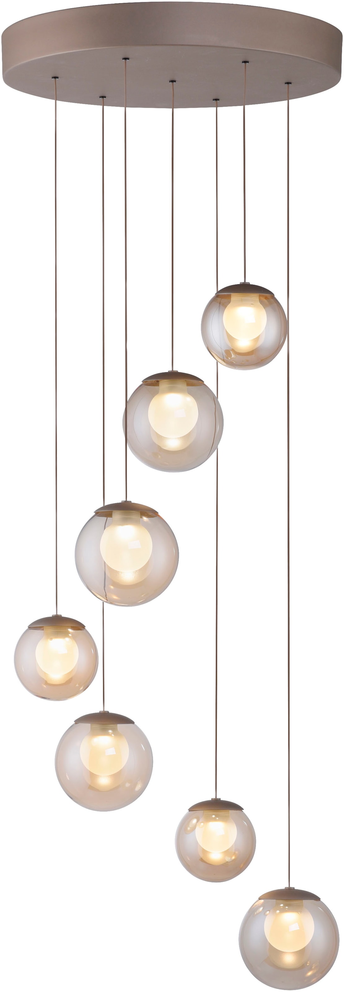 Neuhaus PURE LED Pendelleuchte »PURE Popup« LED-Board 1 Stk. warmweiß - kaltweiß Comfort Lift, CCT, dimmbar über Fernbedienung