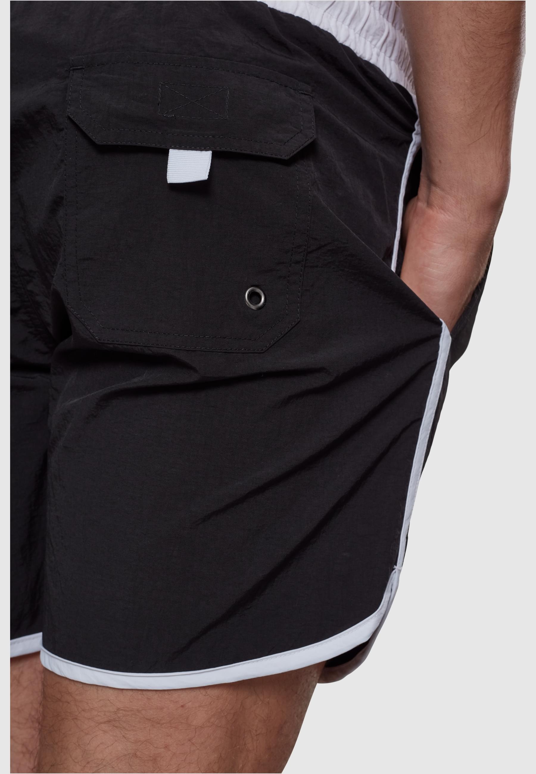 URBAN CLASSICS Badeshorts »Urban Classics Herren Retro Swimshorts«