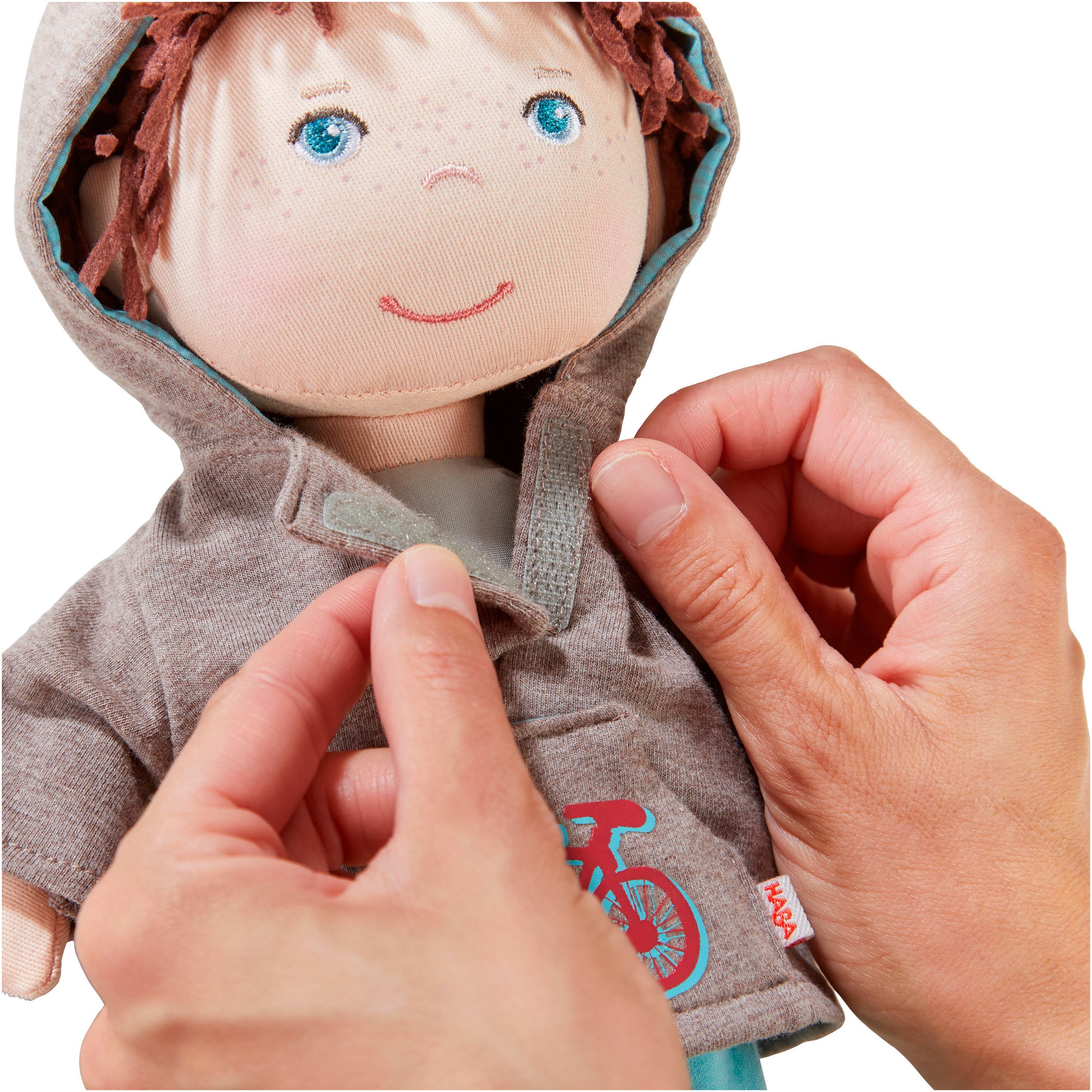 Haba Stoffpuppe »Lian«, Mit Hoodie und Hose