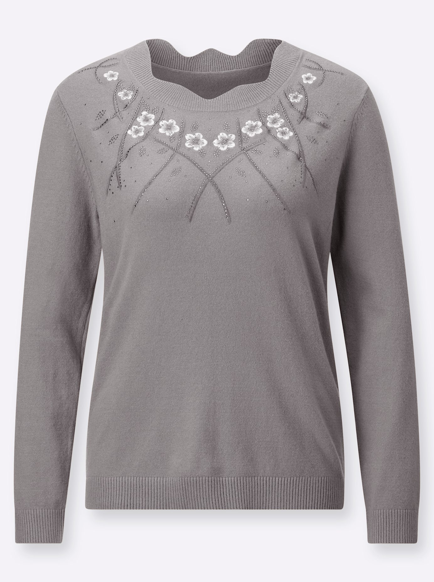 Thumbnail - Classic Strickpullover "Langarm-Pullover"