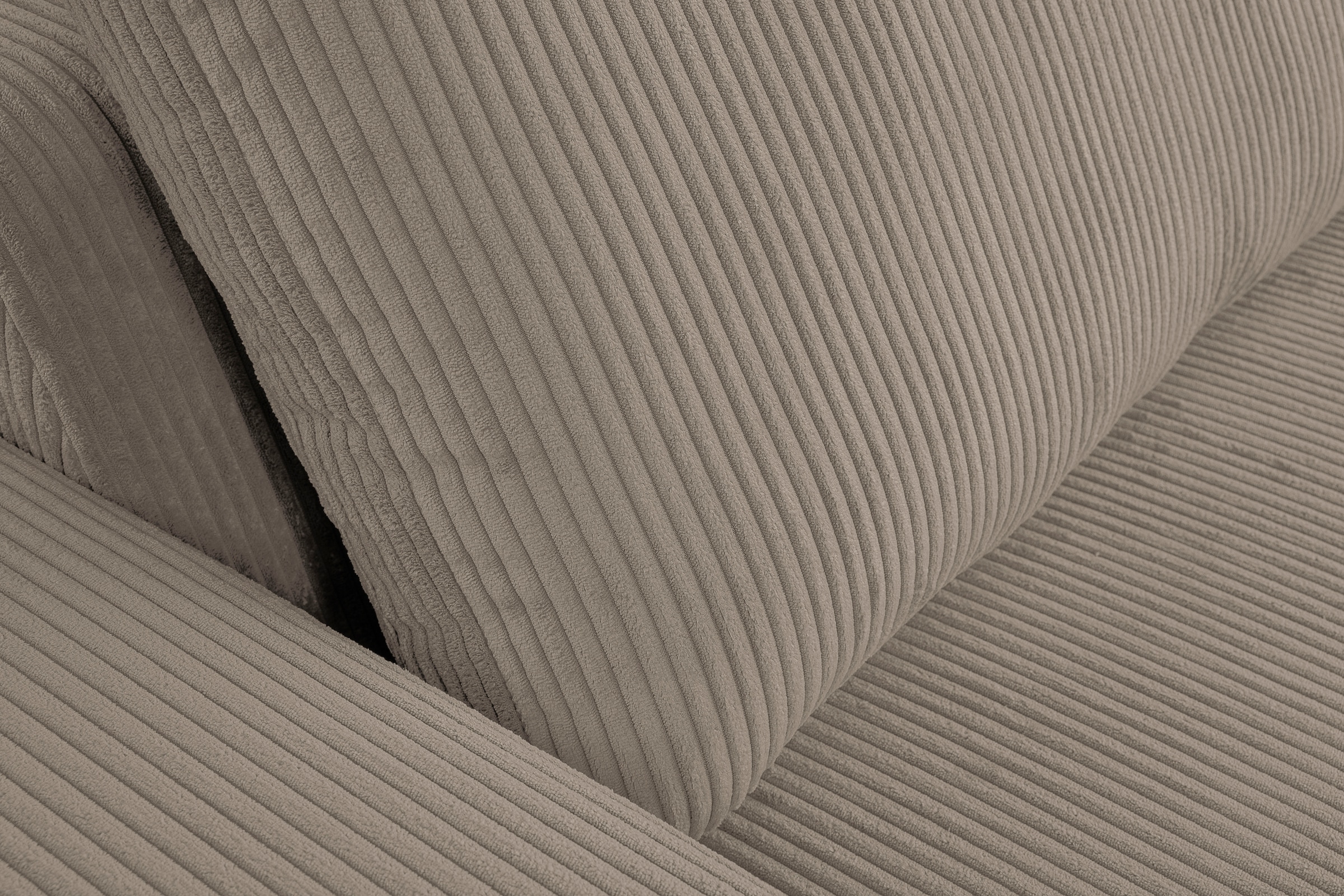 WERK2 Ecksofa »Rio, elegant & bequem, Breite 262 cm, L-Form« Puristisches Design mit maximalem Komfort