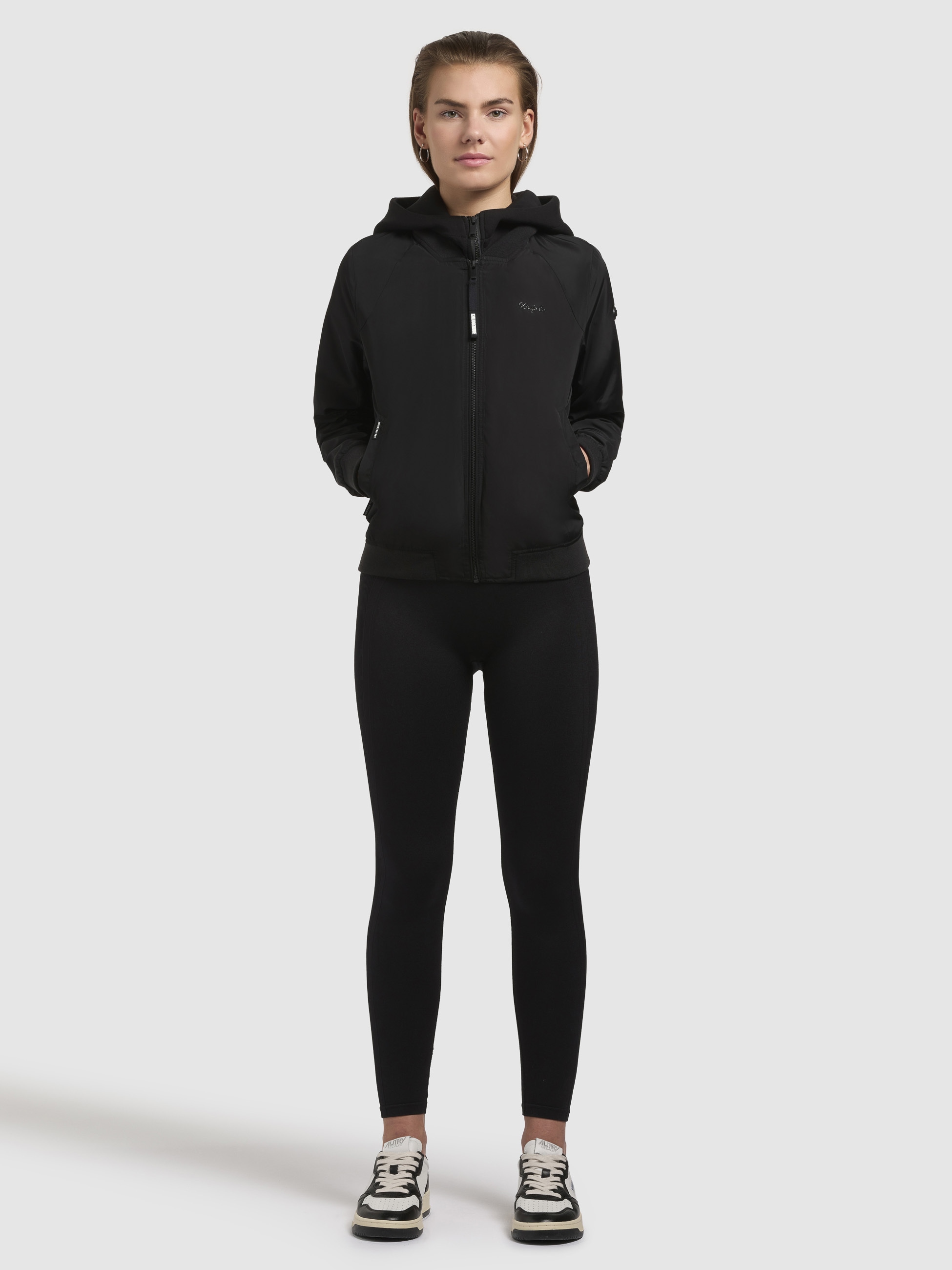 khujo Bomberjacke »SEEAM«, mit Kapuze