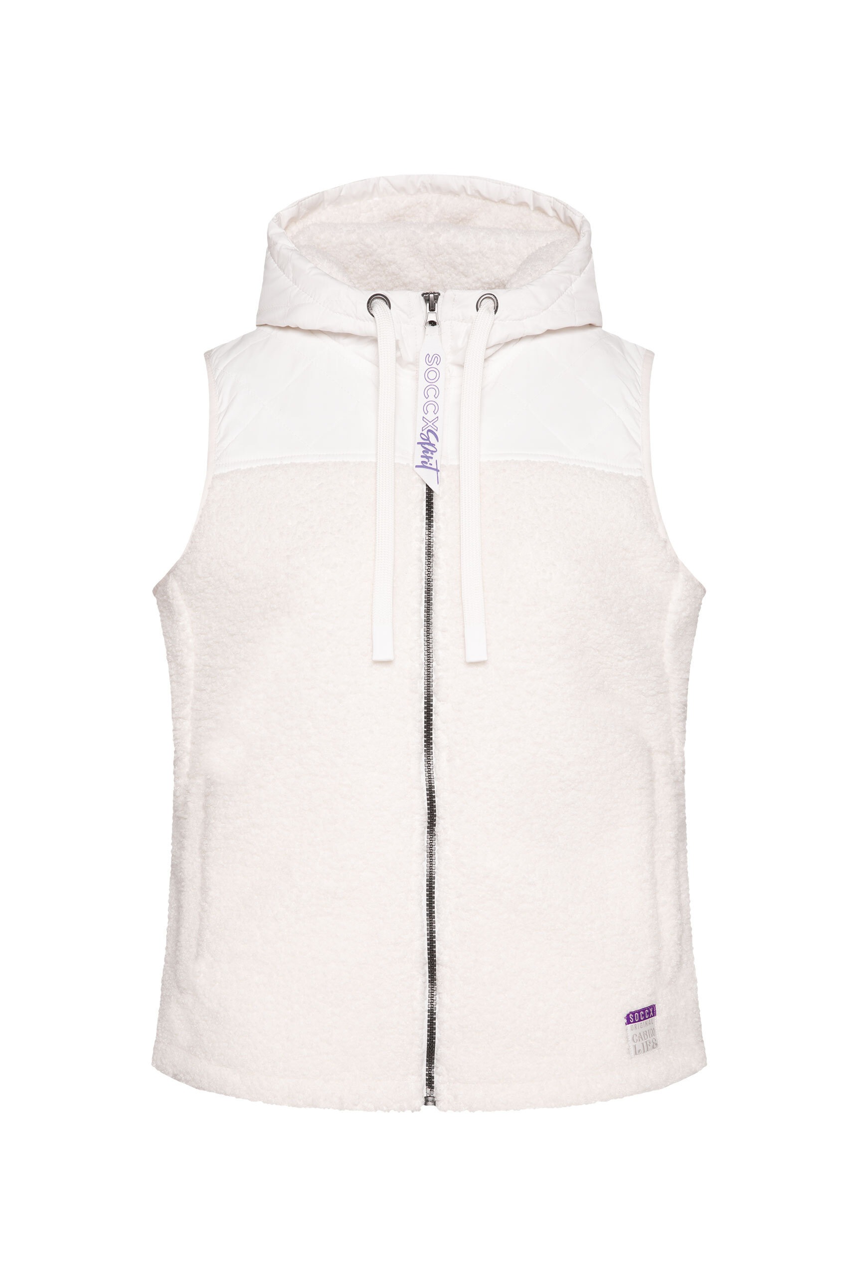 SOCCX Fleeceweste günstig online kaufen