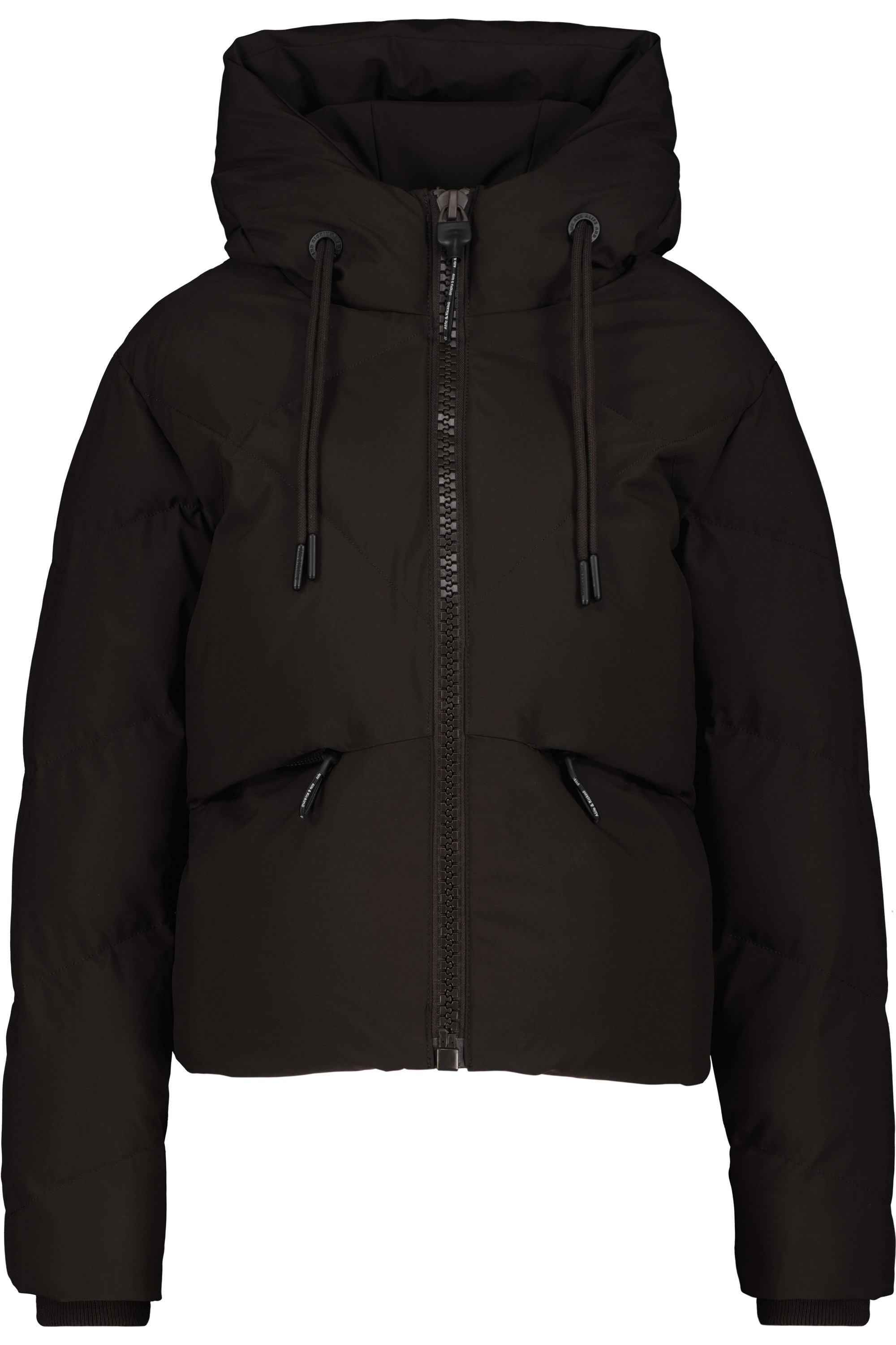 Alife & Kickin Steppjacke "Damen MurielAK A Steppjacke, Winterjacke, gefütterte Jacke" mit Kapuze Kurze warme moderne Jacke mit großer gefütterter Kapuze