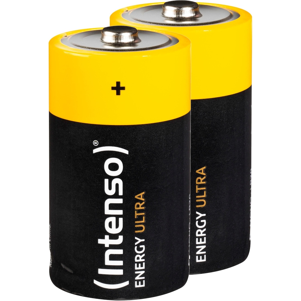 Intenso Batterie »2er Pack Energy Ultra D LR20«, (2 St.)