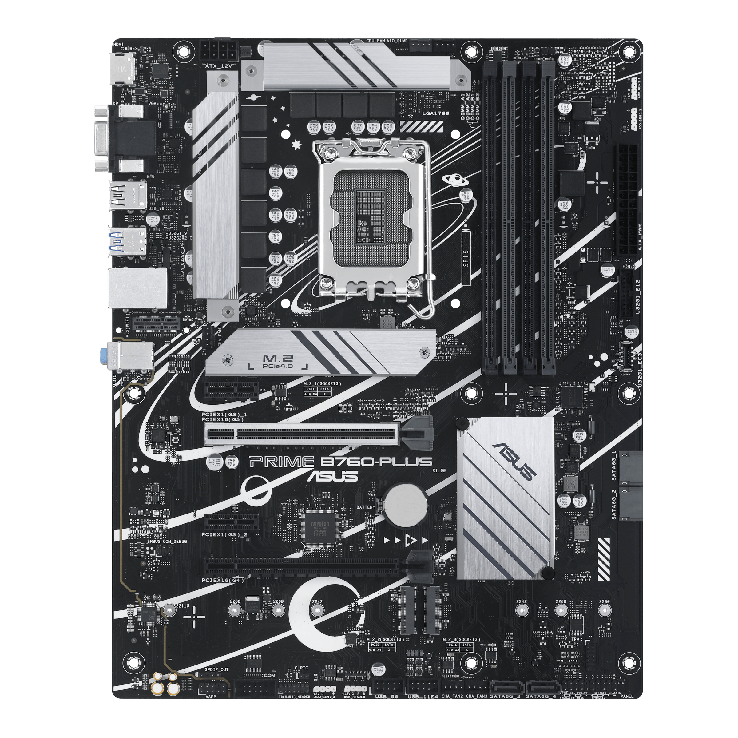 ASUS Mainboard "PRIME B760-PLUS", schwarz, Mainboards