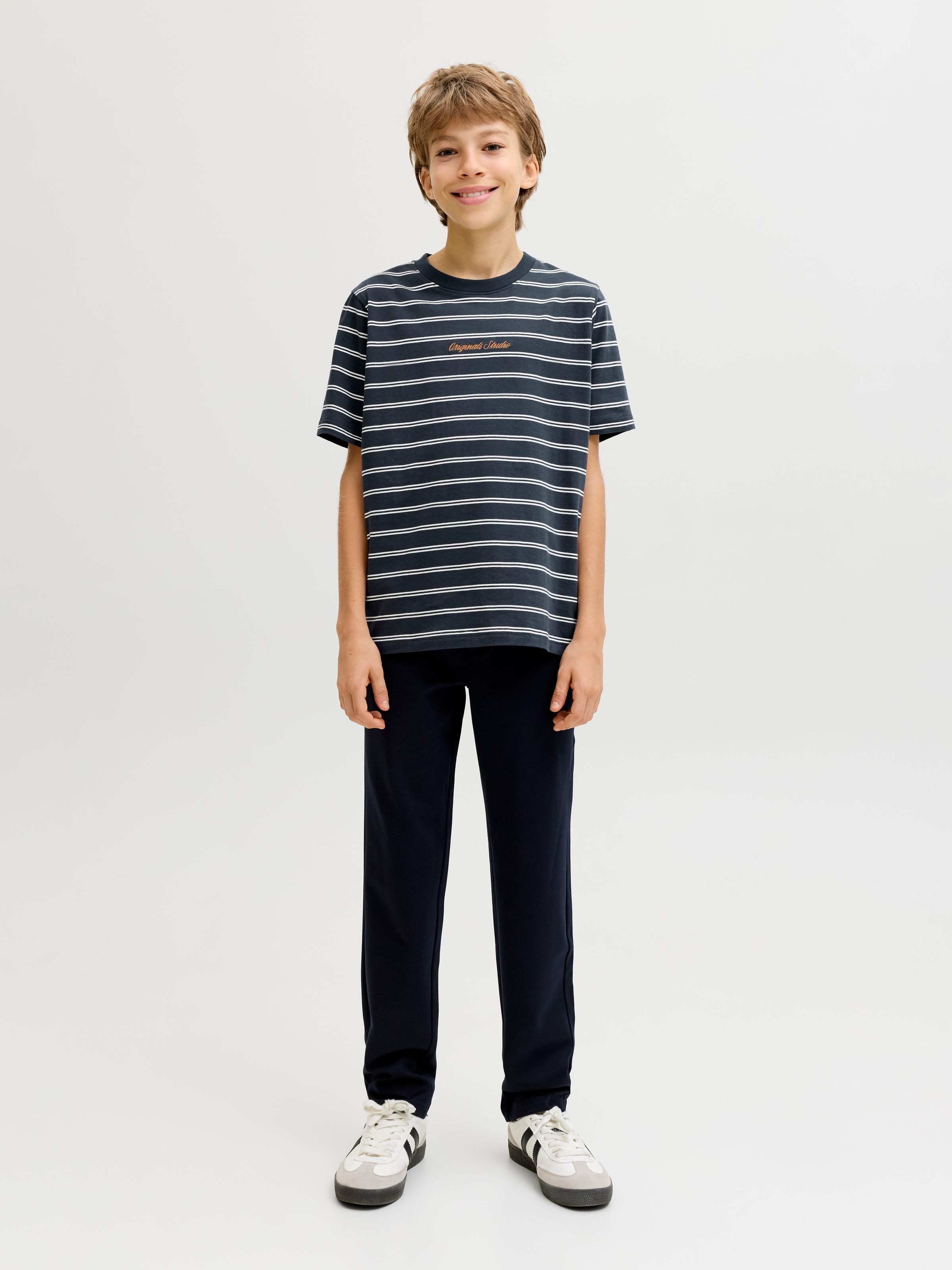 Jack & Jones Junior T-Shirt »JORNORREBRO STRIPE TEE SS CN JNR«