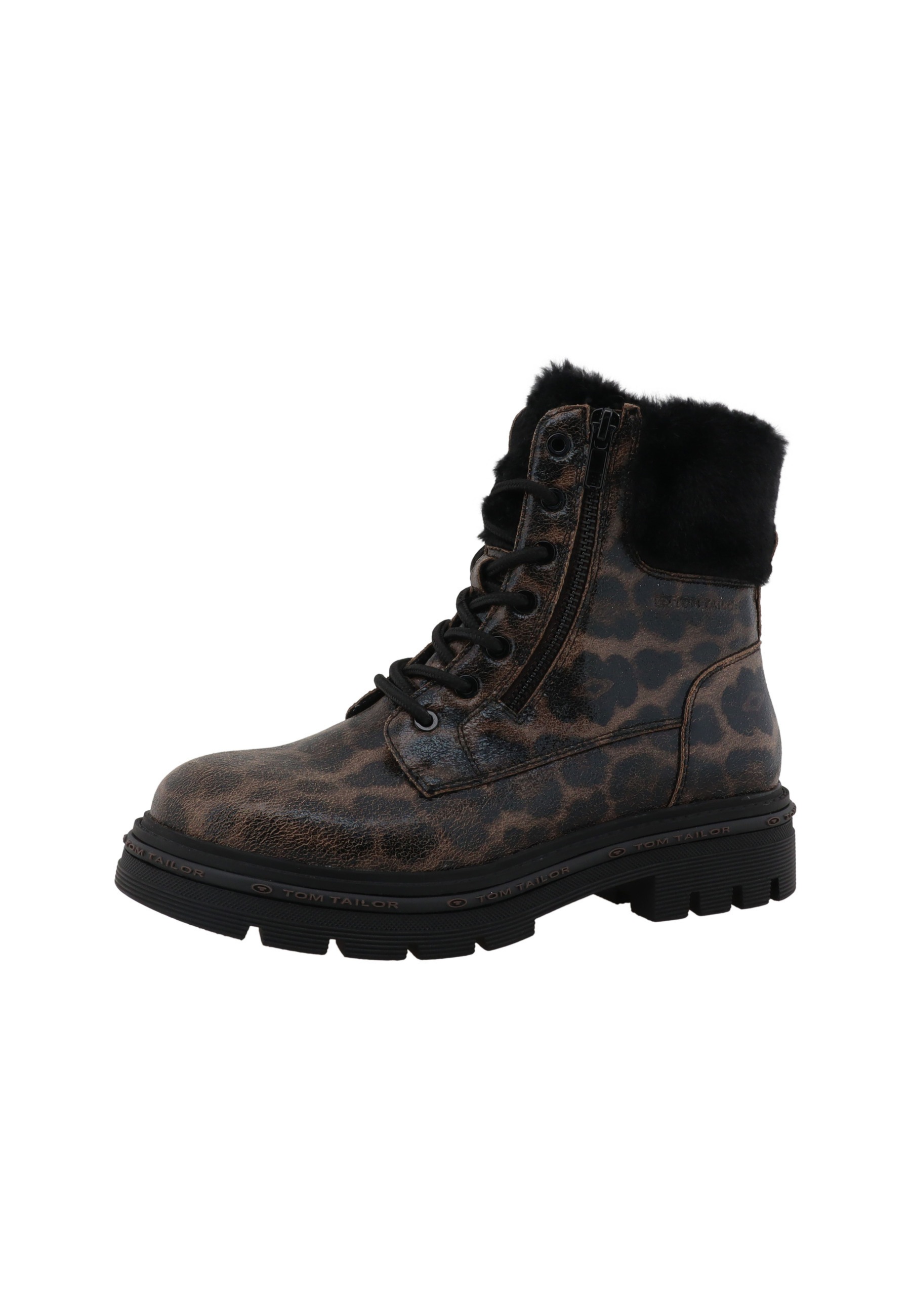 Stiefel TOM TAILOR "Tom Tailor Winter Boots", Damen, Gr. 39, mokka, Polyester, unifarben, Schuhe Stiefel 2