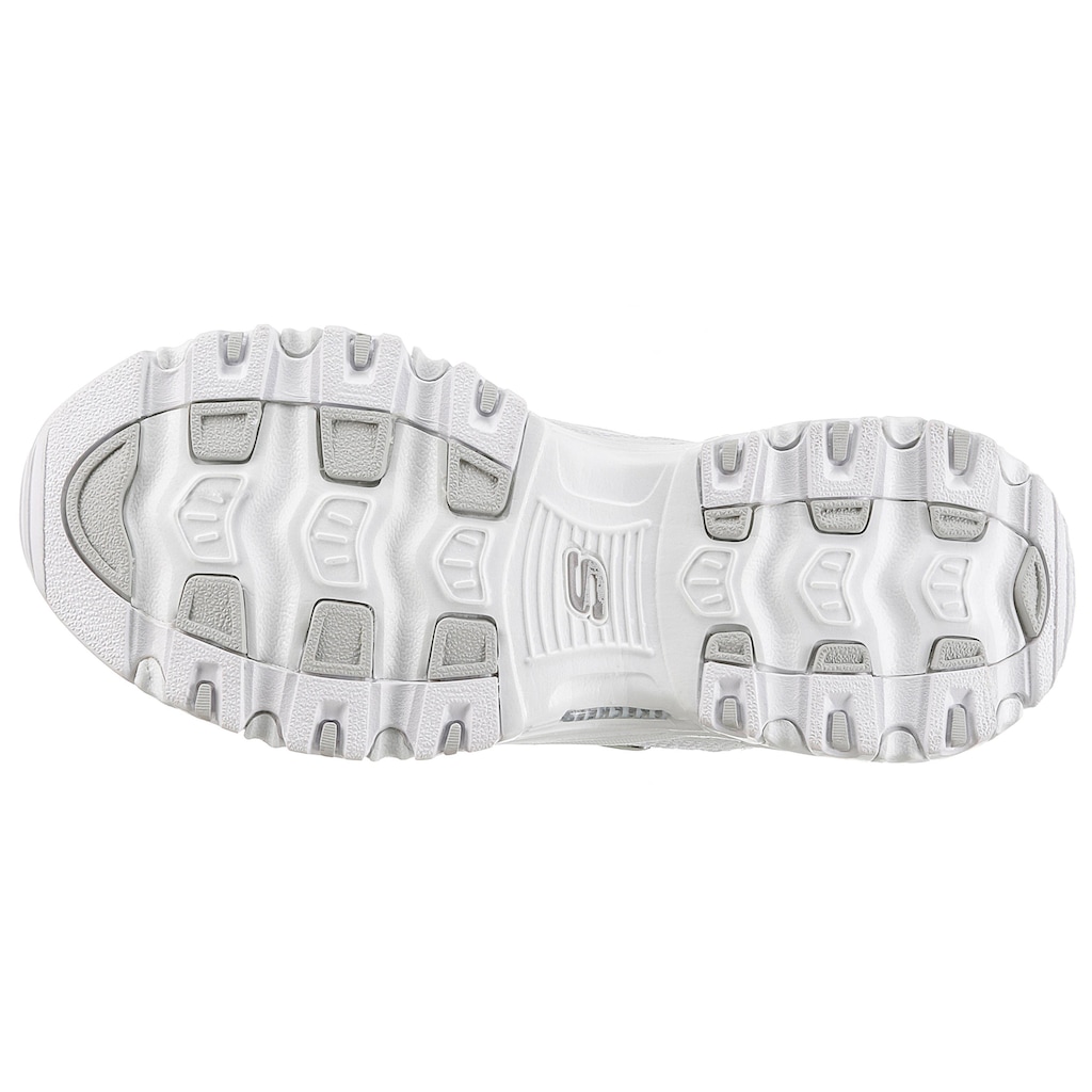 Skechers Sneaker »D´Lites-Fresh Start«, Freizeitschuh, Halbschuh, Schnürschuh mit Bio-Dri-Ausstattung