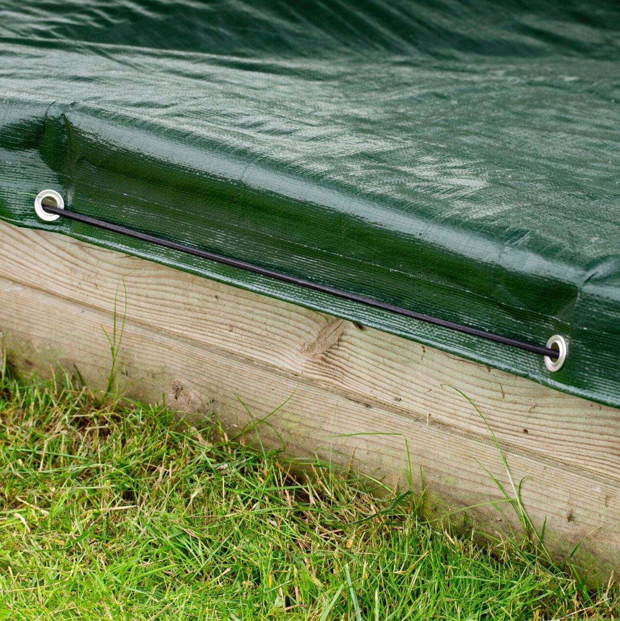 Windhager Sandkasten-Abdeckplane »MEDIUM«, 1,7x1,7 m, mit Kordel zur Befestigung