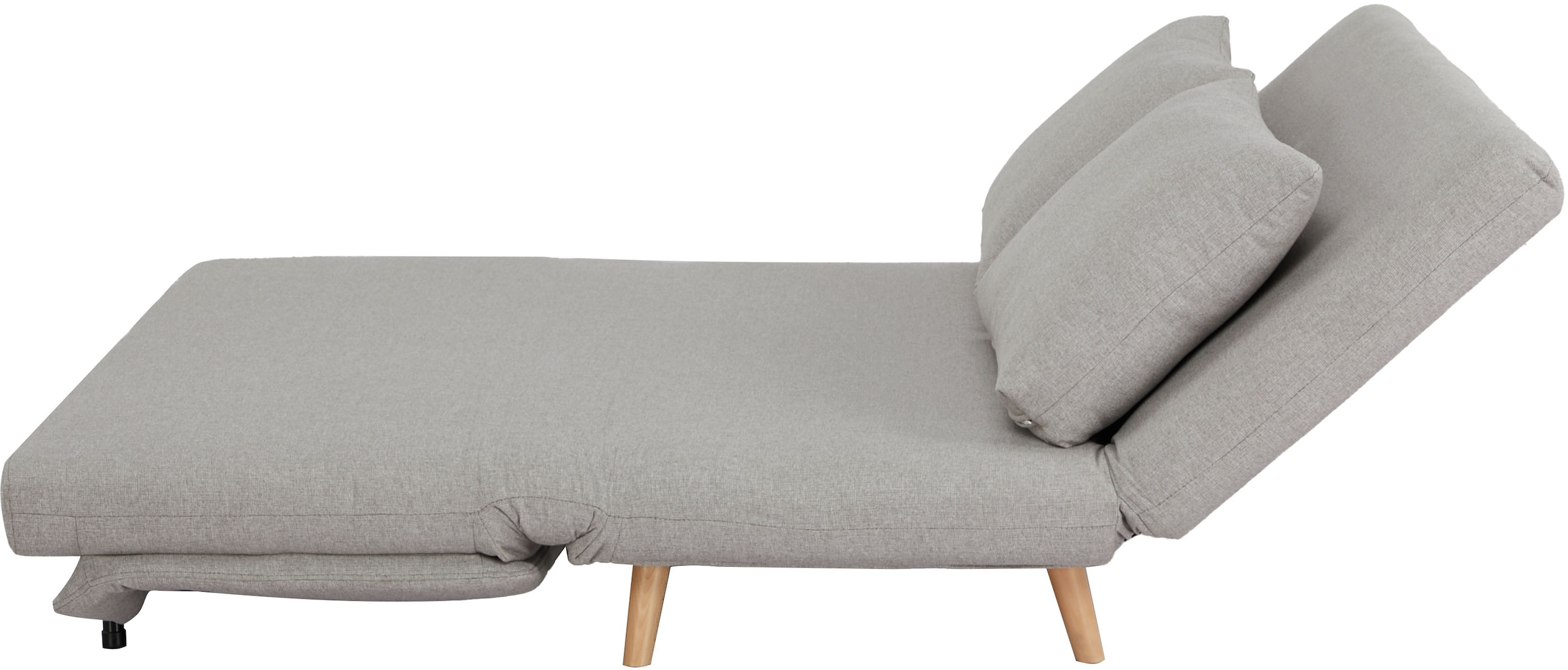 INOSIGN 2-Sitzer »AINSLEYSLEEPL«, Verstellbare Rückenlehne und Sofa mit Bettfunktion