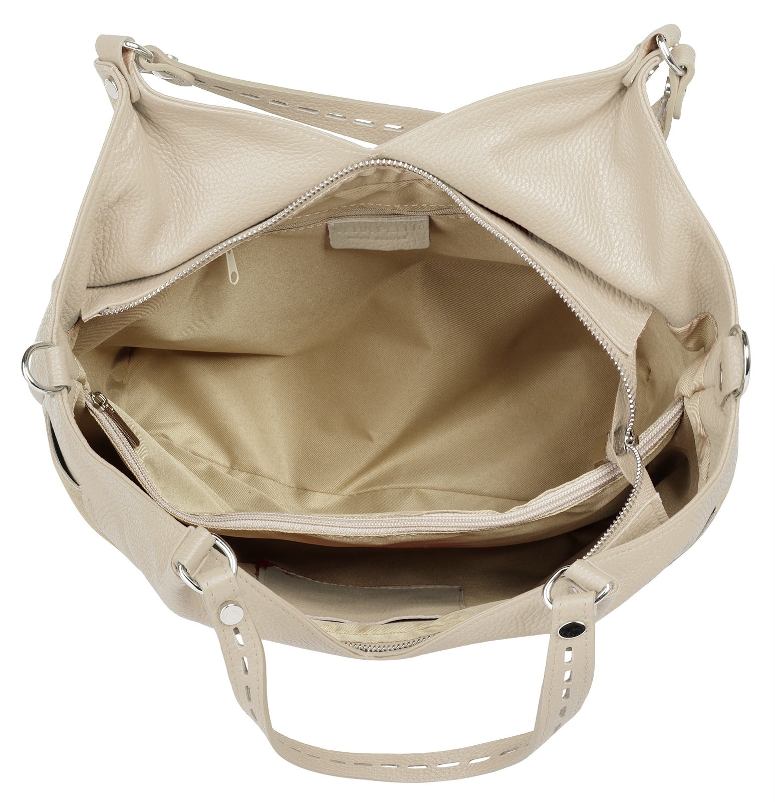 Samantha Look Shopper, echt Leder, Made in Italy