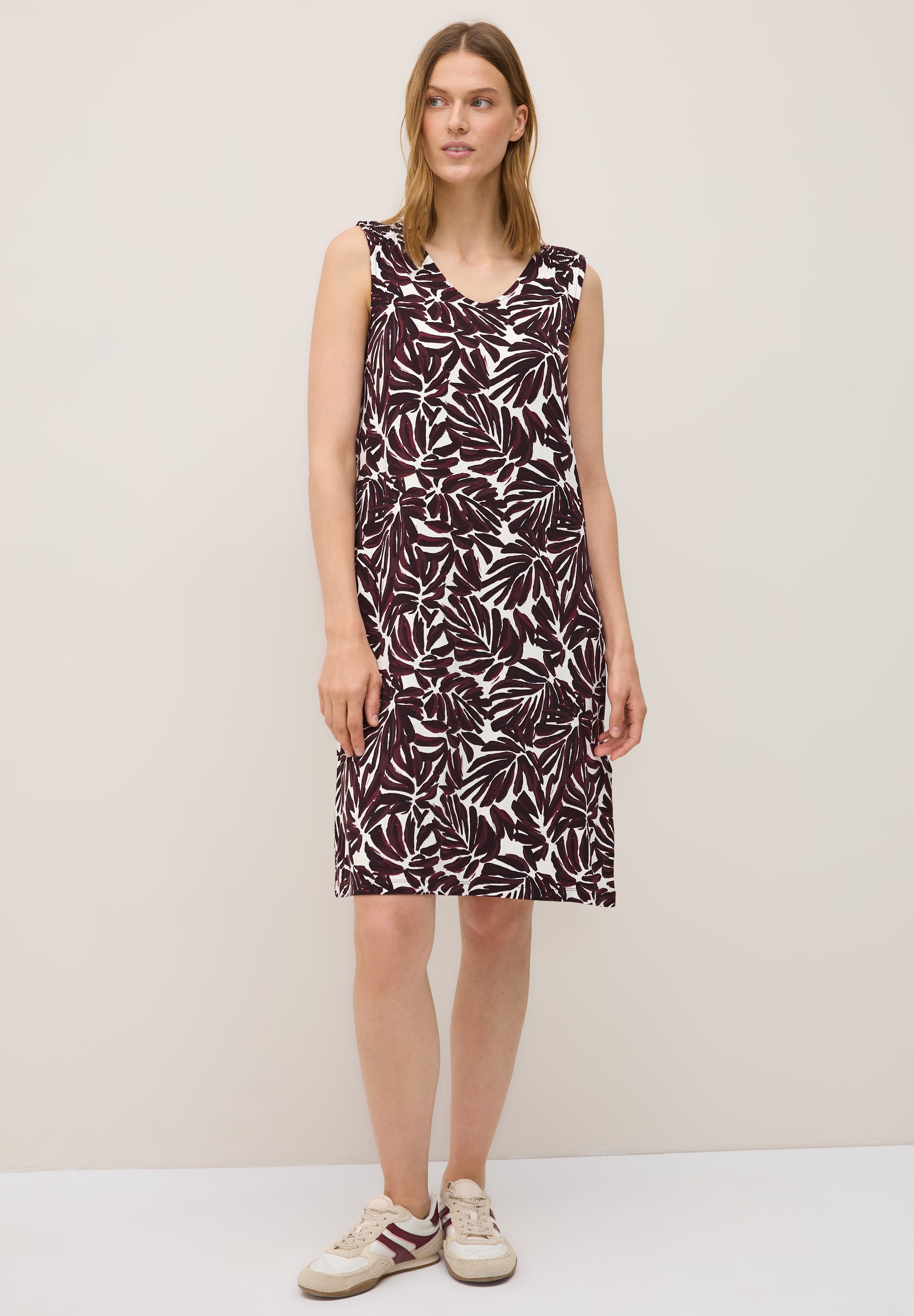 Cecil Jerseykleid Ohne Taschen aus Viskose günstig online kaufen