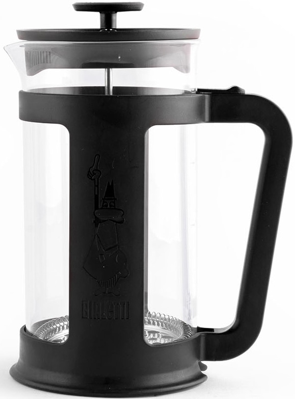 BIALETTI Kaffeebereiter "Smart", 1 l Kaffeekanne, hitzebeständiges Borosilikatglas