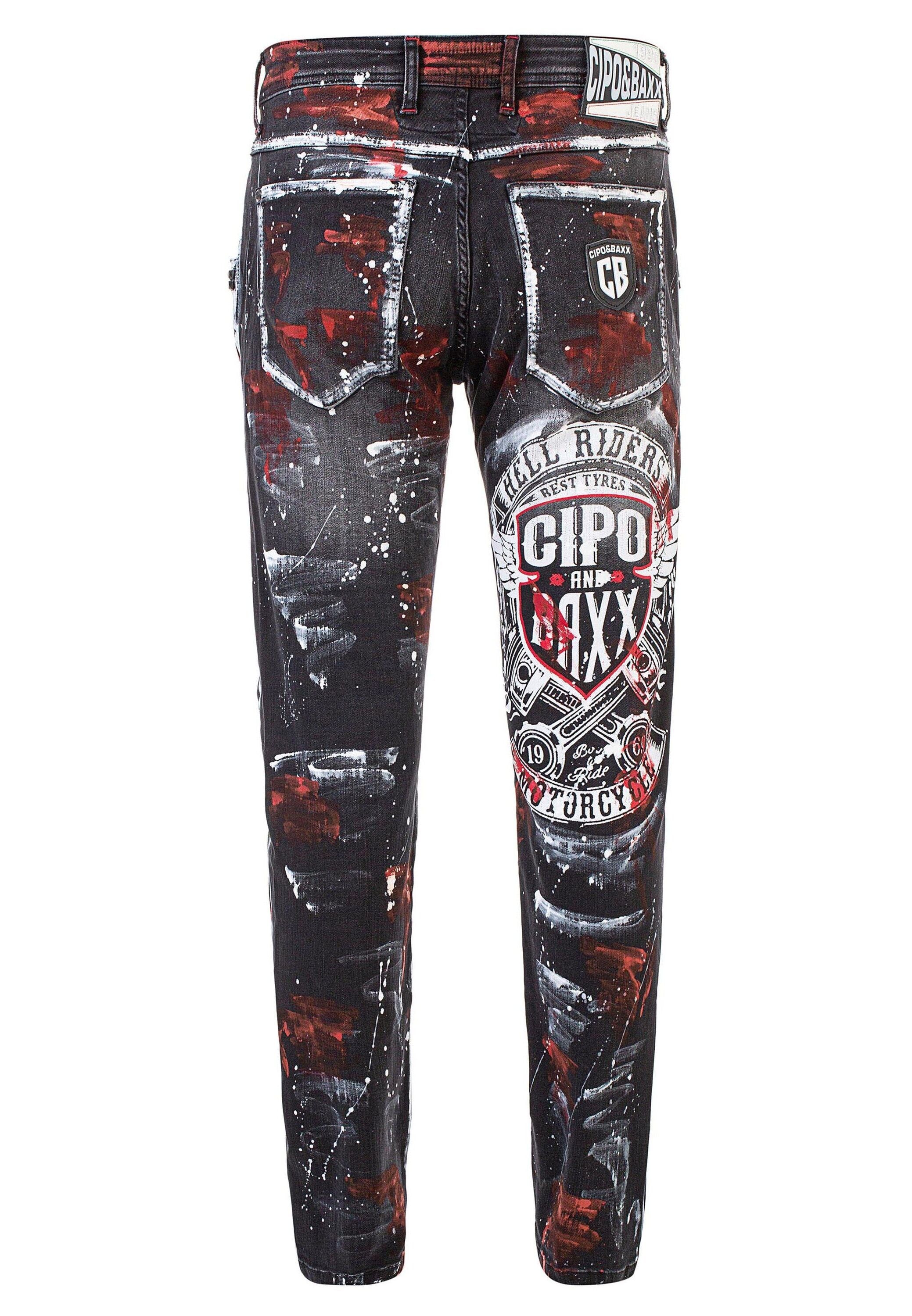 Cipo & Baxx 5-Pocket-Jeans »Jeans«, im coolen Streetstyle, CD715