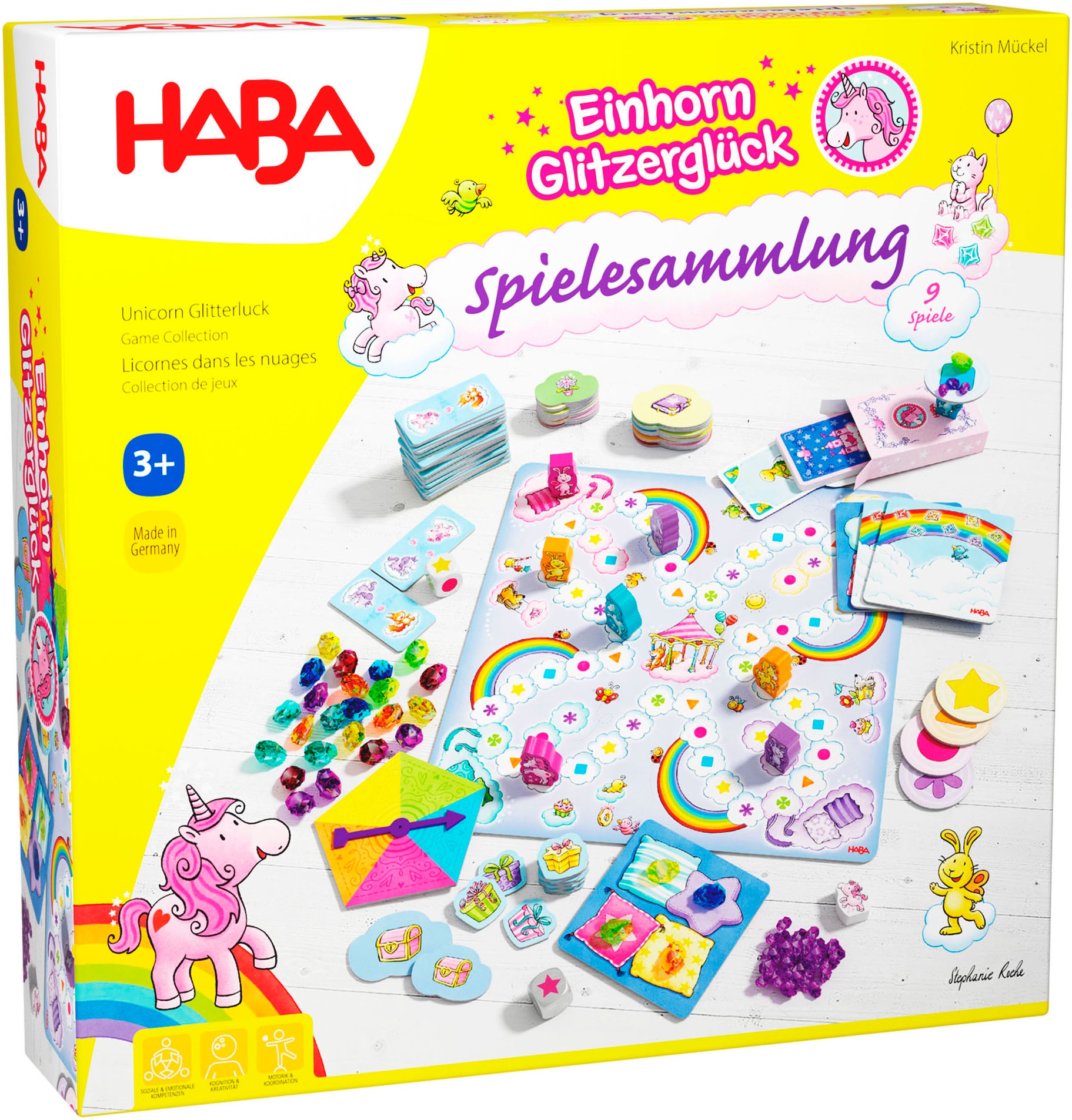 Haba Spiel »Einhorn Glitzerglück«, Made in Germany