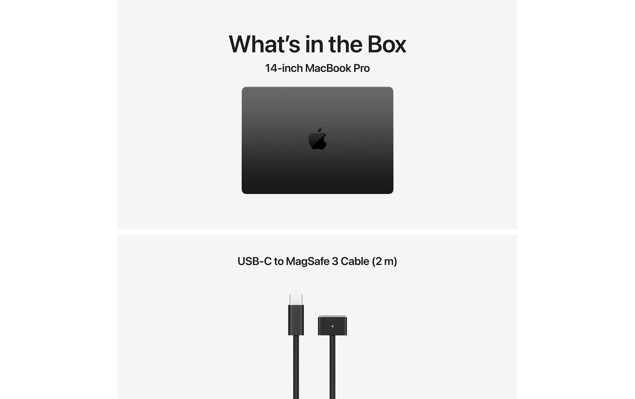 Apple Notebook »MacBook Pro 14 M5 2025 10C CPU/10C GPU« / 14,2 ″ Apple M5 1.000 GB SSD