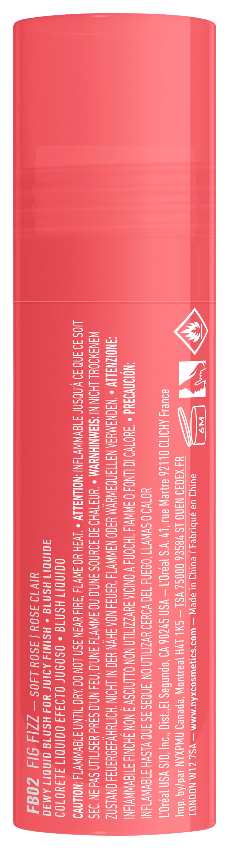 NYX Rouge »NYX Professional Makeup Fat Cheeks Blush«