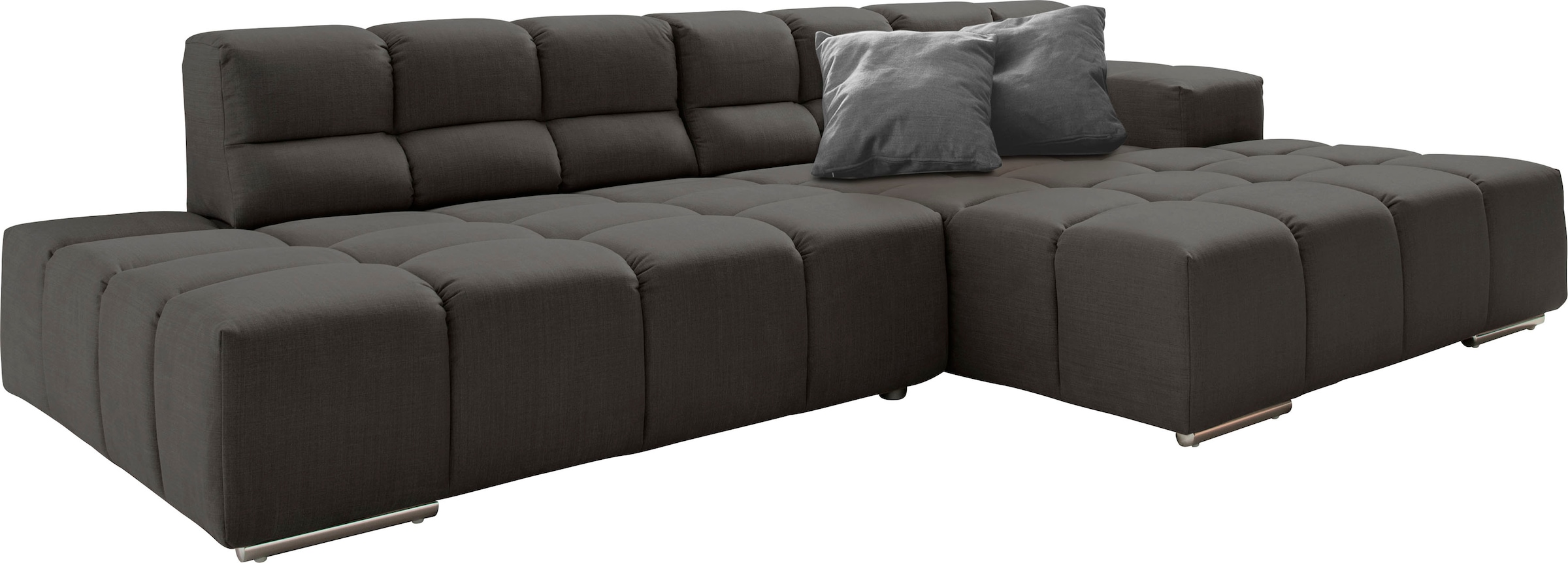 designwerk Ecksofa "Temple L-Form, tolles Designsofa", mit Sitztiefenverste günstig online kaufen